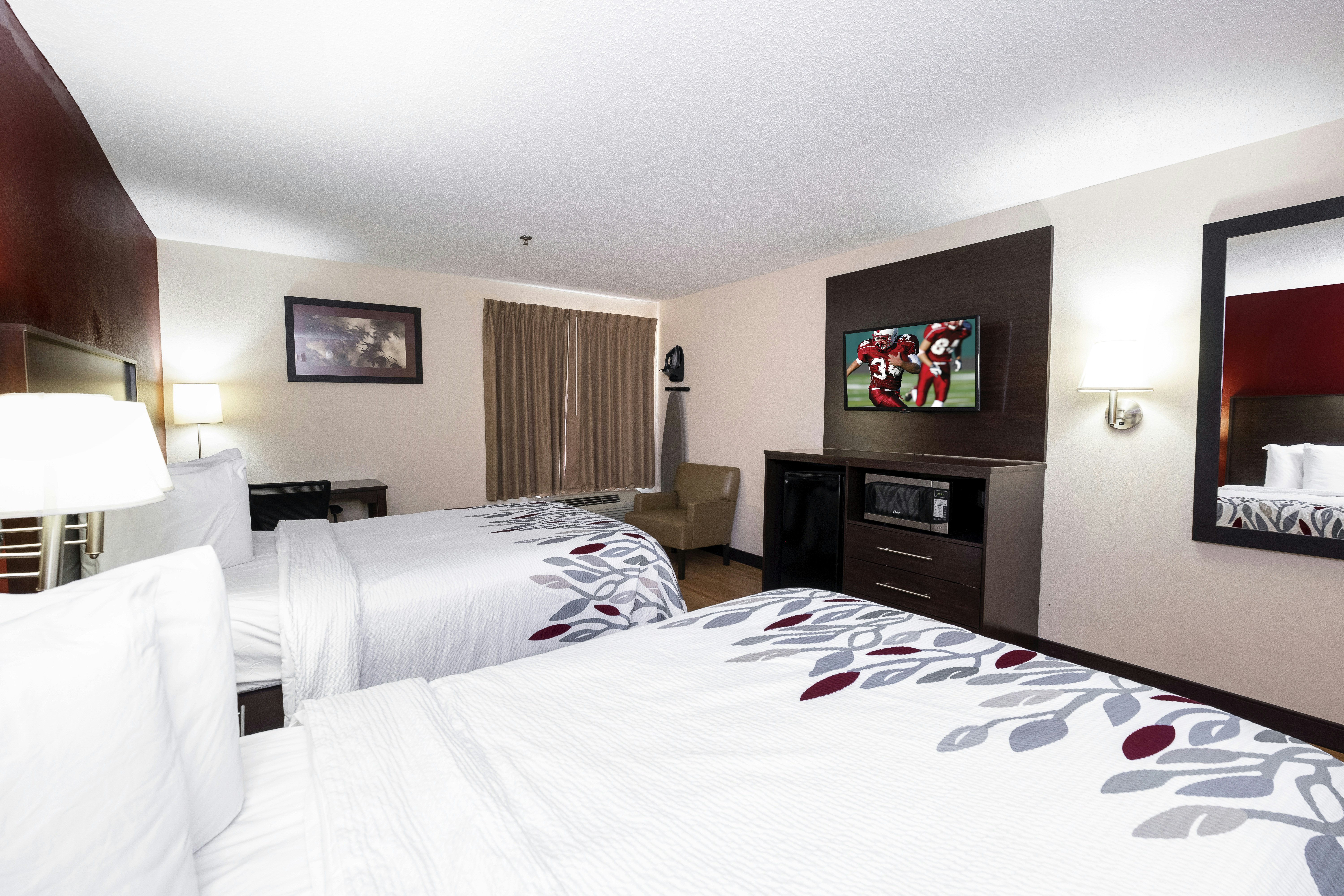 NON-SMOKING SUPERIOR 2 FULL BEDS, MICRO-FRIDGE
