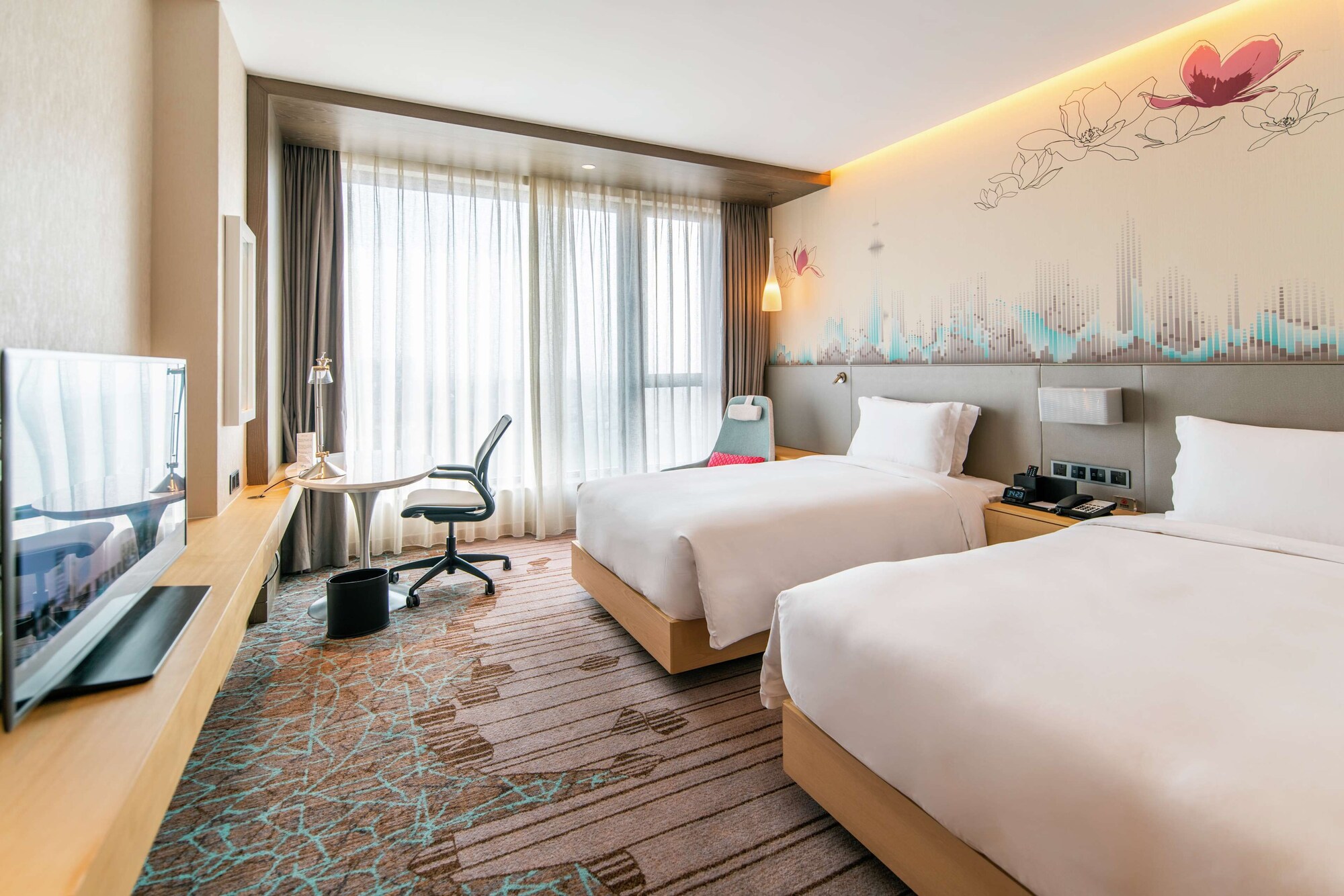 GUEST ROOM, TWIN BEDS