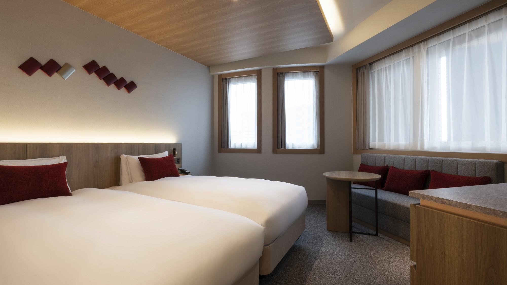 Hollywood, Deluxe, Twin Beds, City View, Private Floor