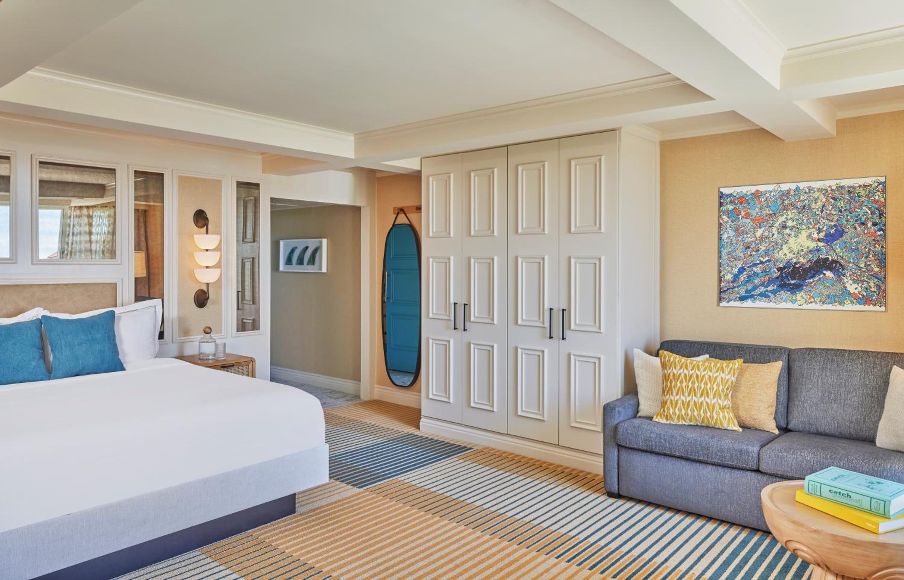 Canary, King Bed, Partial Ocean View