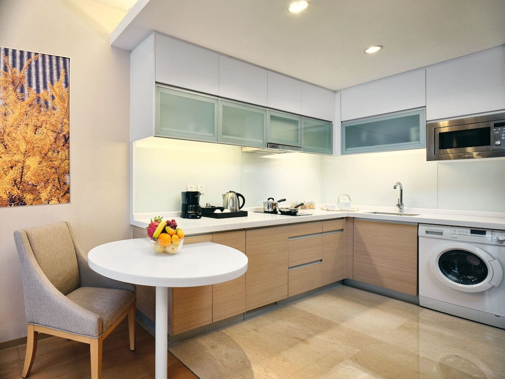 غرفة ديلوكس بسريرين منفصلين، Grand ParcVue Hotel Residence Chengdu 5/5
