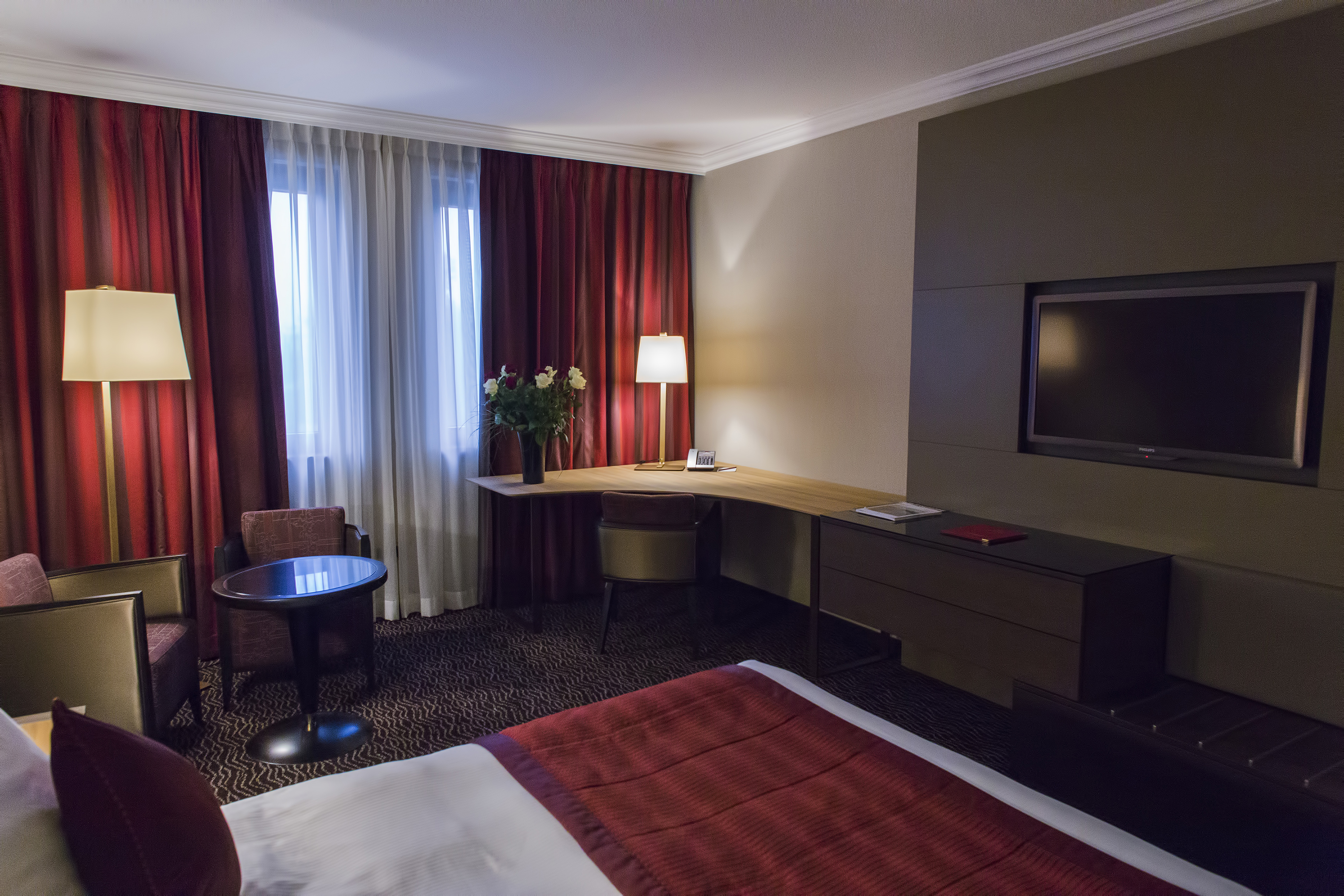 Lobby at Le Royal Hotels & Resorts, LUXEMBOURG
