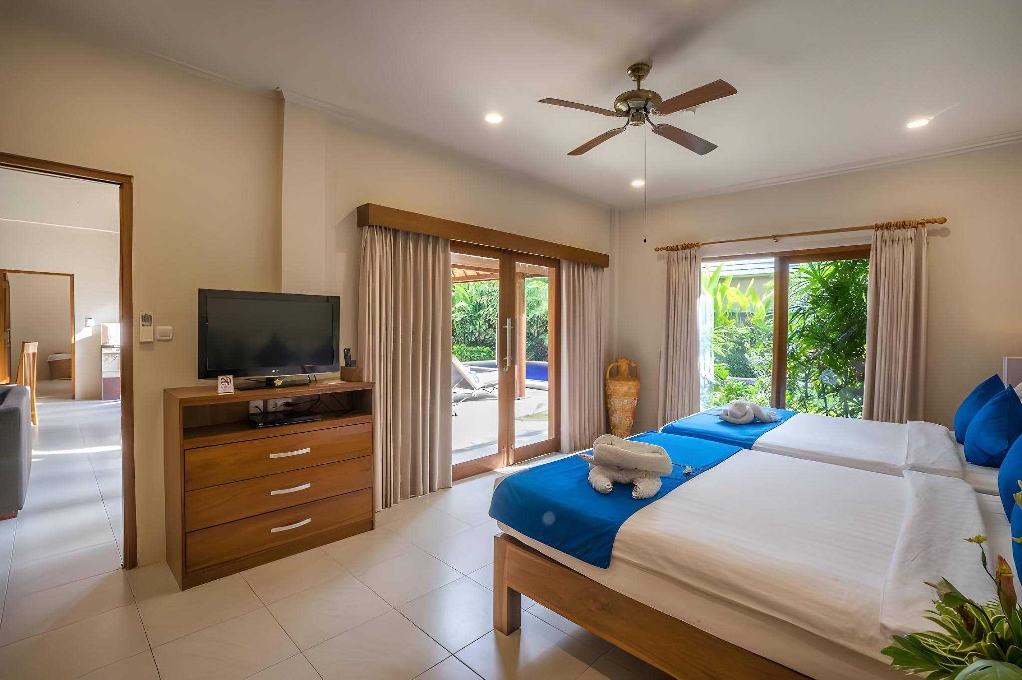 2 Bedrooms, Garden Pool, Villa, Double and Twin Beds