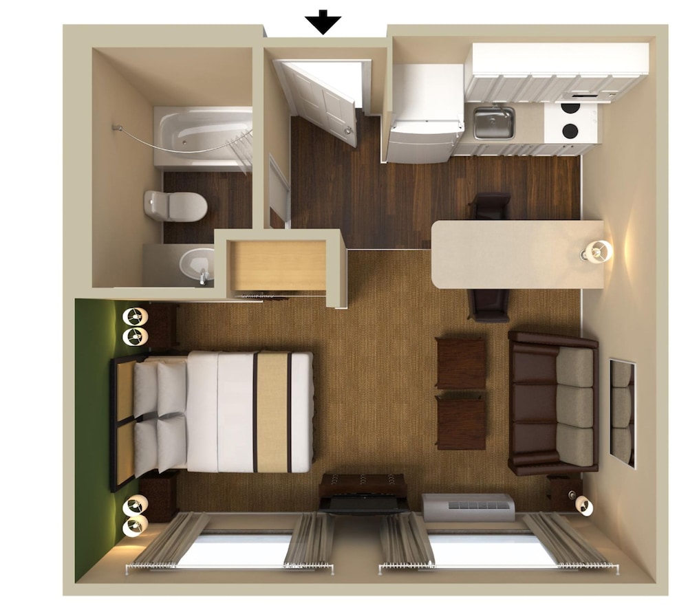 Extended Stay America Select Suites Orlando Lake Mary 1040 40/40