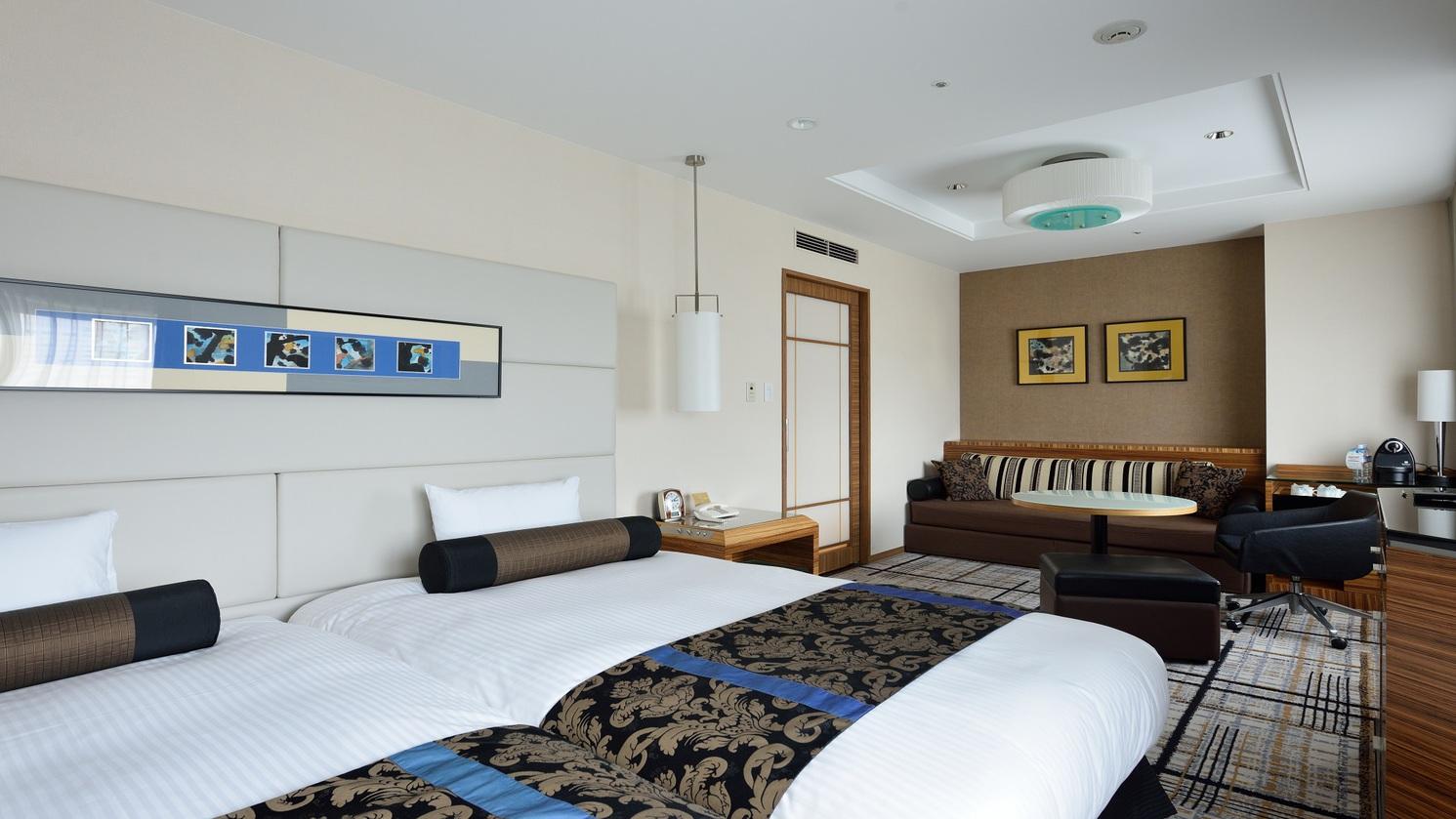 Deluxe, Twin Beds, Gran Via View
