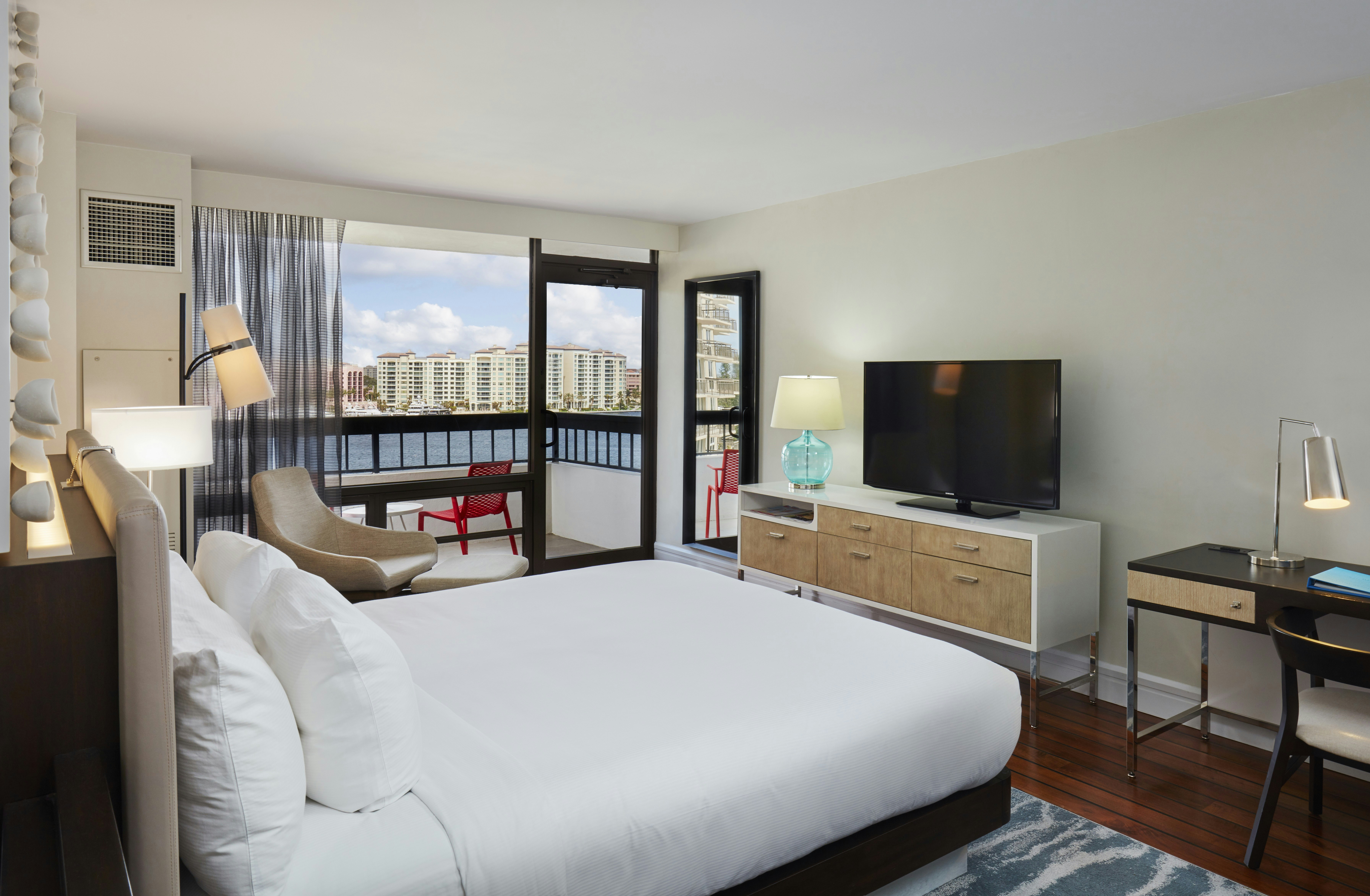 Room, King Bed, Water View, Balcony