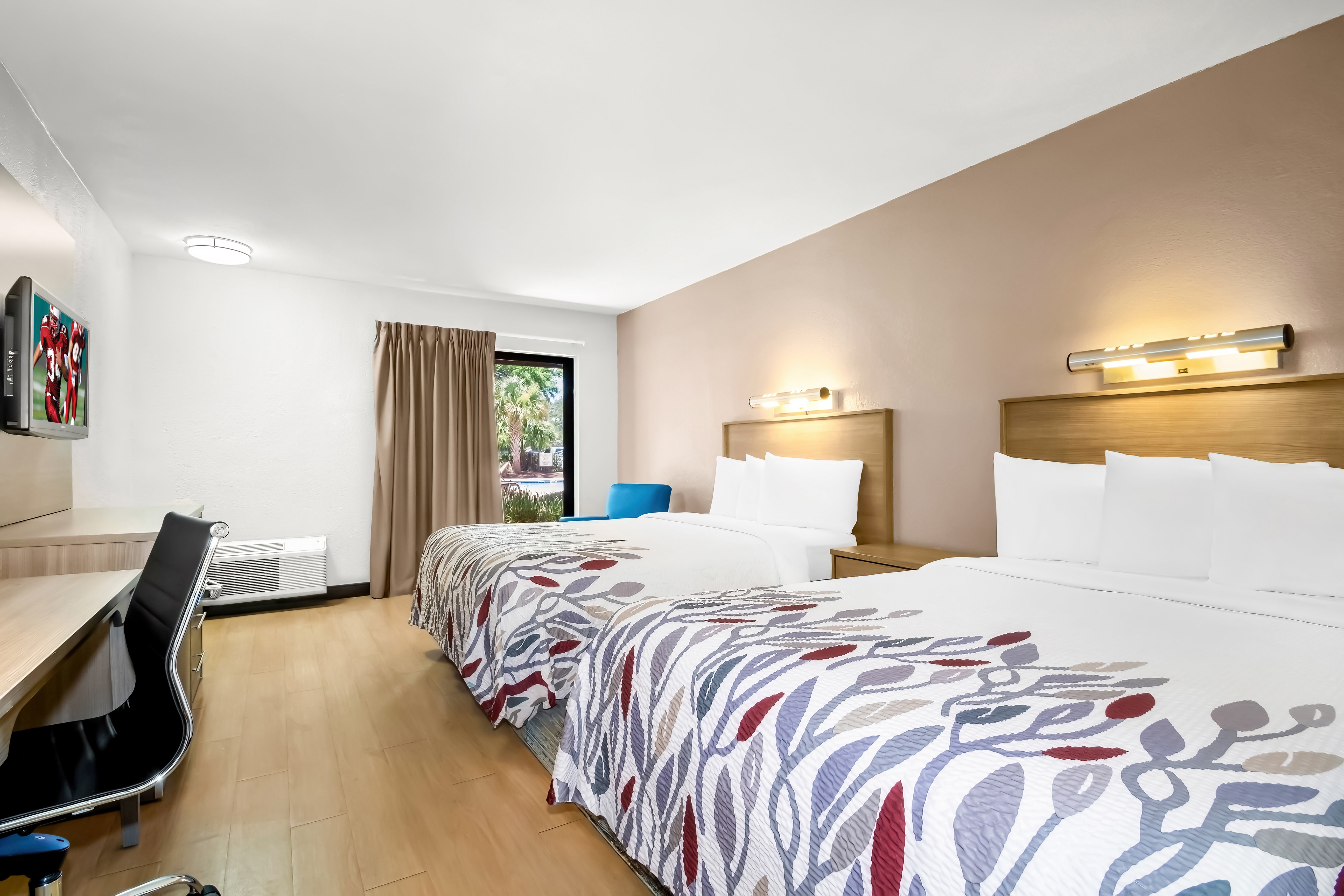 غرفة بسريرين مزدوجين، Red Roof Inn Myrtle Beach Hotel - Market Commons 6/8