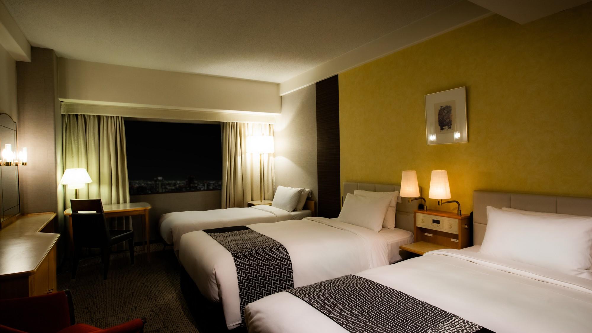 Moderate, Triple, Twin Beds, with Extra Bed