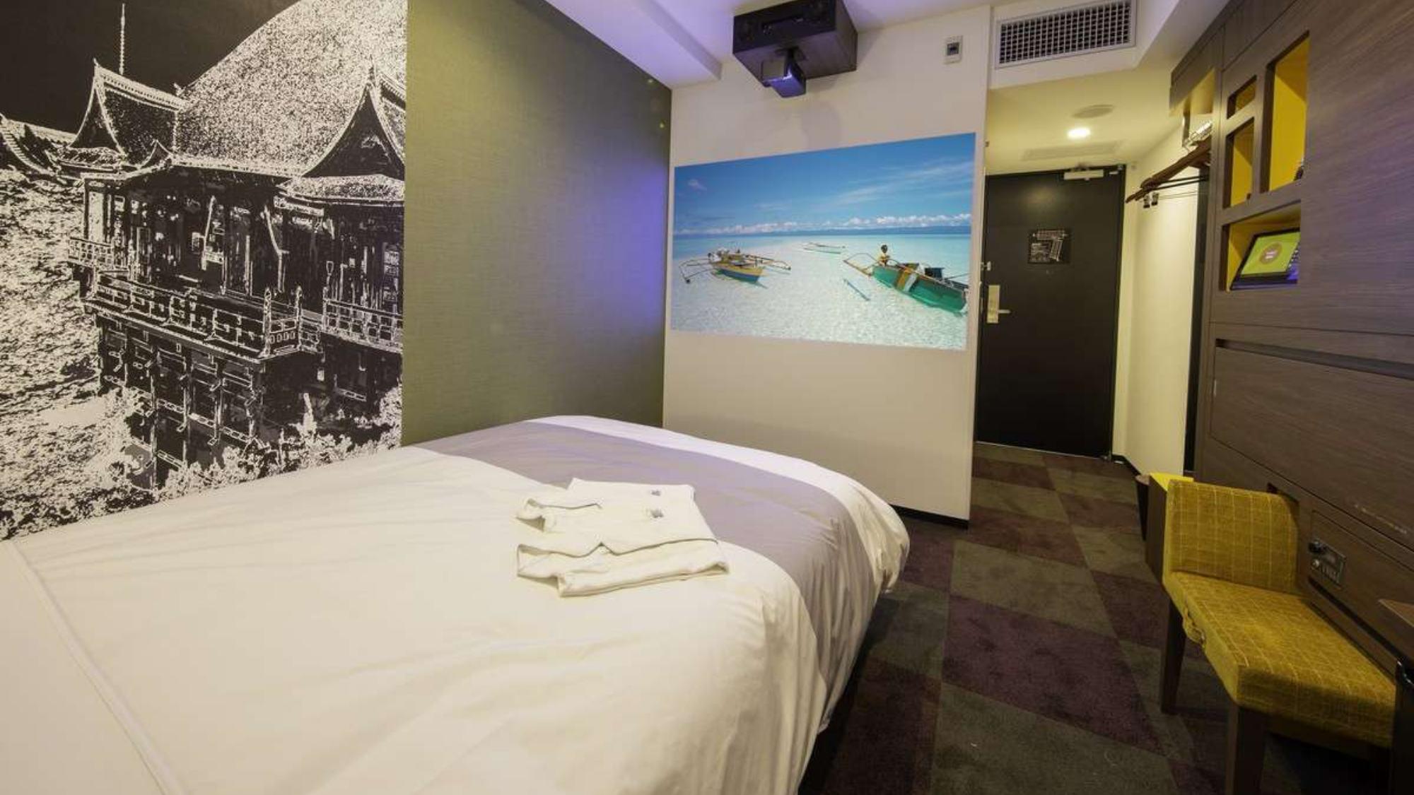 Semi Room, Theater, Single Bed, Semi Double Bed