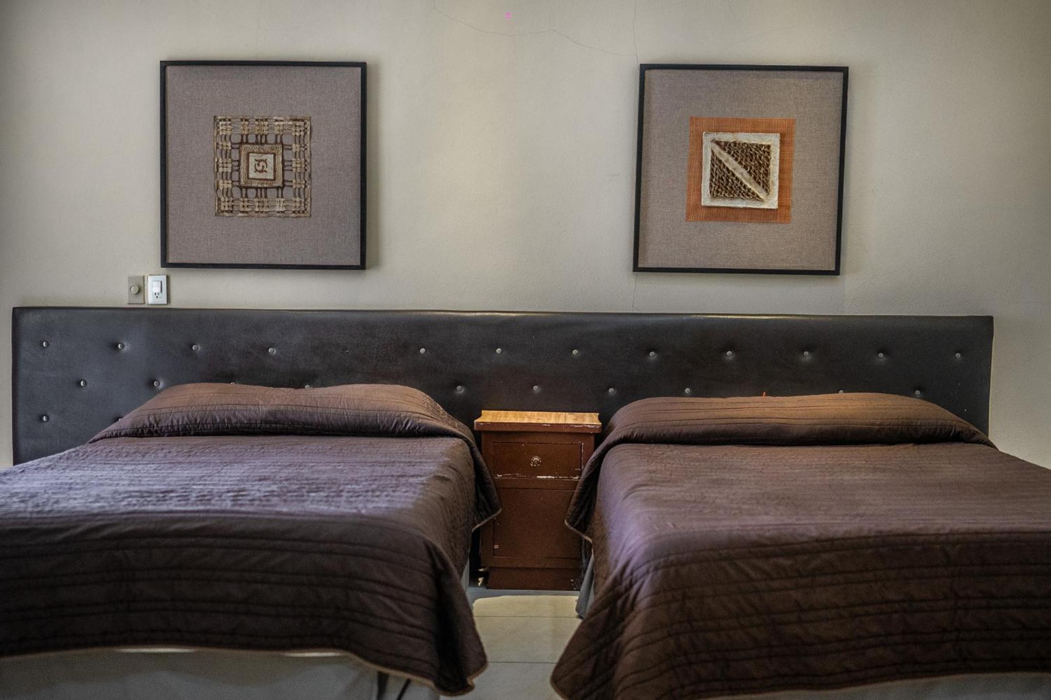 غرفة بسرير مزدوج أو سريرين منفصلين بشرفة، SUITE HOTEL MARIA DE LA LUZ 5/9
