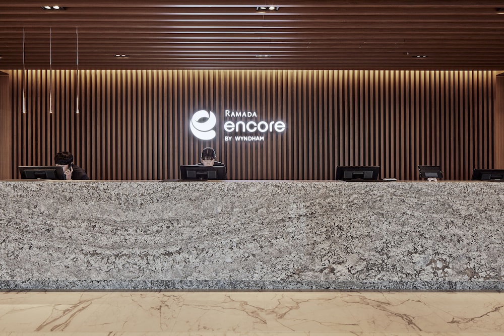 Lobby at Ramada Encore by Wyndham Gimpo Han River Hotel, GIMPO
