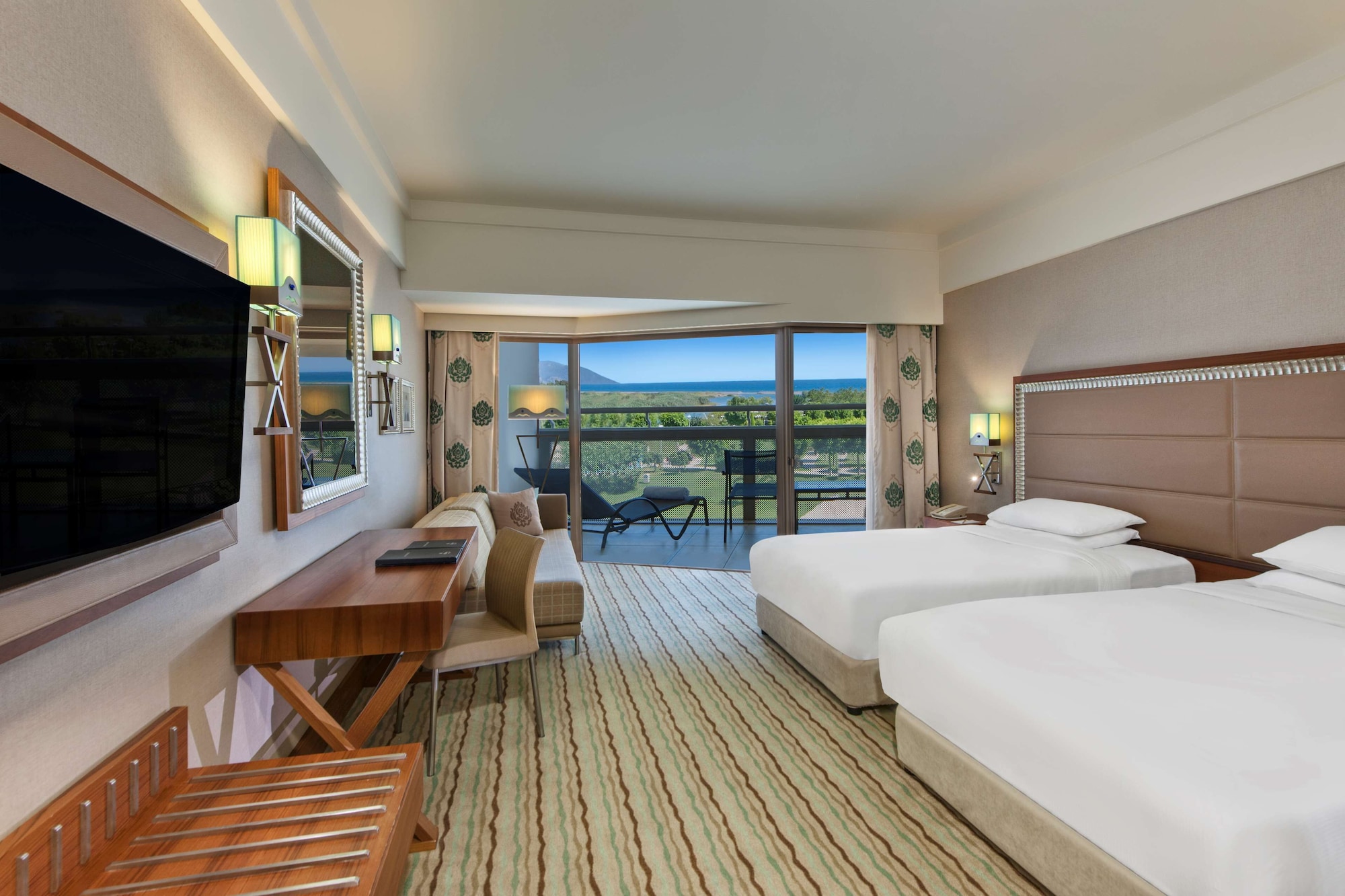 Guest Room, Twin Beds, Sea View, Pool Access