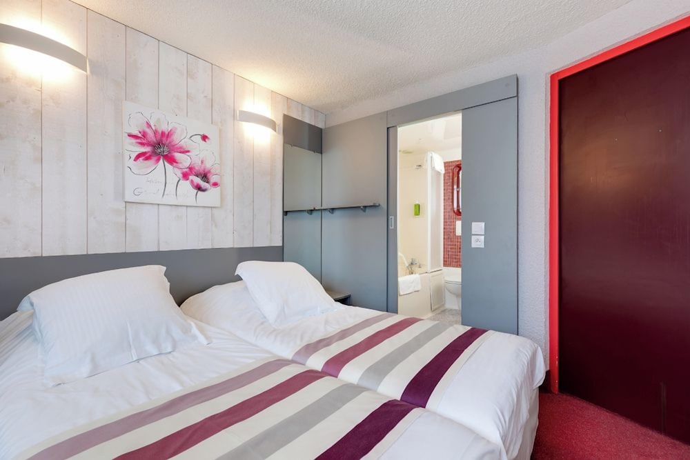غرفة بسريرين منفصلين، The Originals City Hotel Eden Rouen Nord 3/5