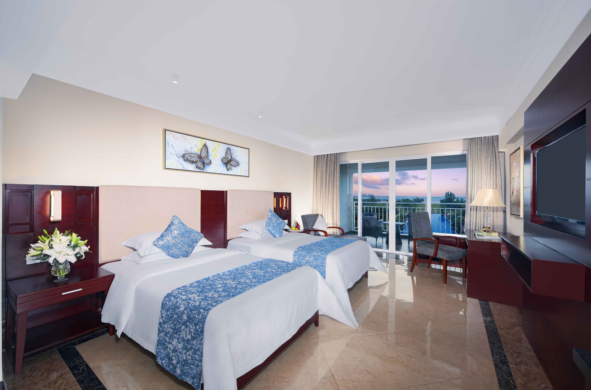 Serenity, Garden, Twin Beds، Wyndham Garden Wenchang Nanguo 4/10