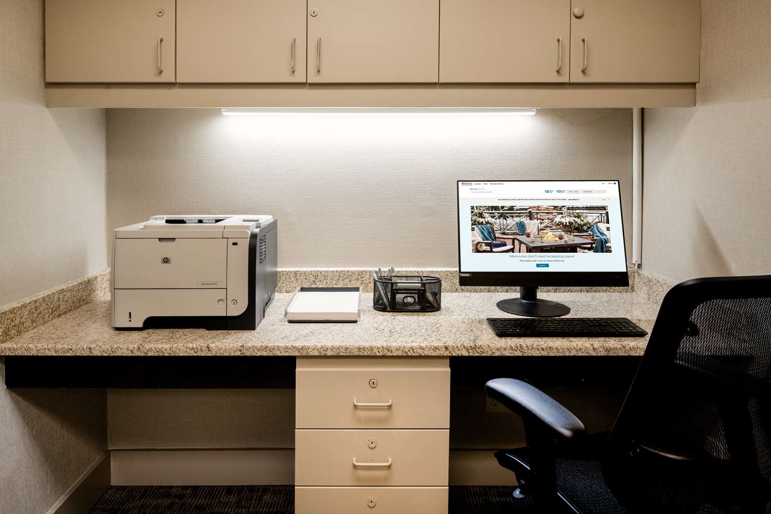 work area