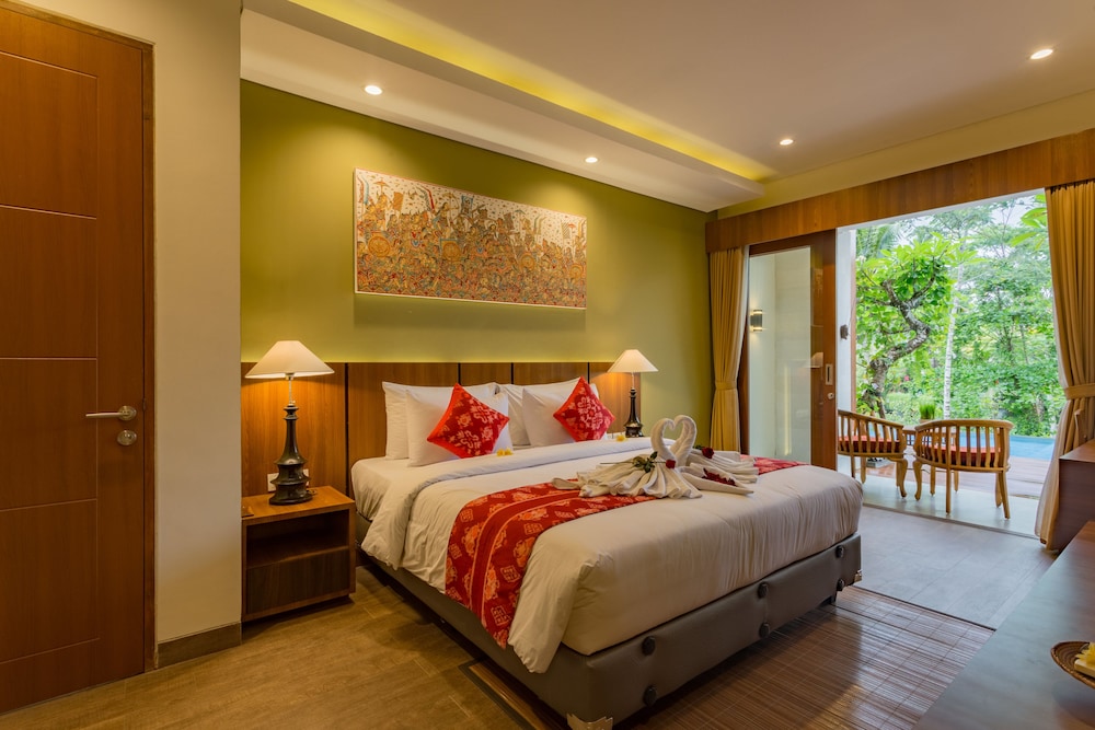 جناح بسرير كوين، River Sakti Resort 6/10