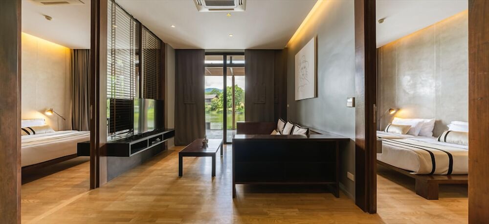 2 Bedrooms, Delight, Double and Twin Beds، Atta Lakeside Resort Suite 4/8
