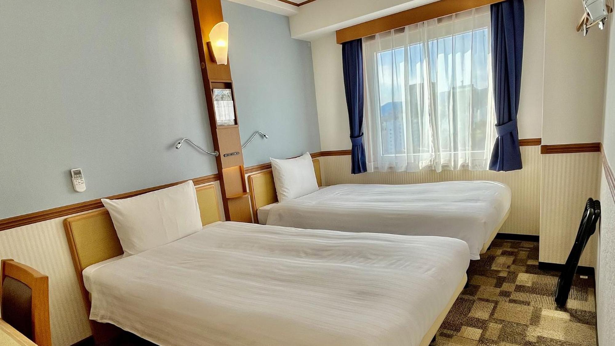 غرفة بسريرين منفصلين، Toyoko Inn Hiroshima Heiwa-odori 3/7