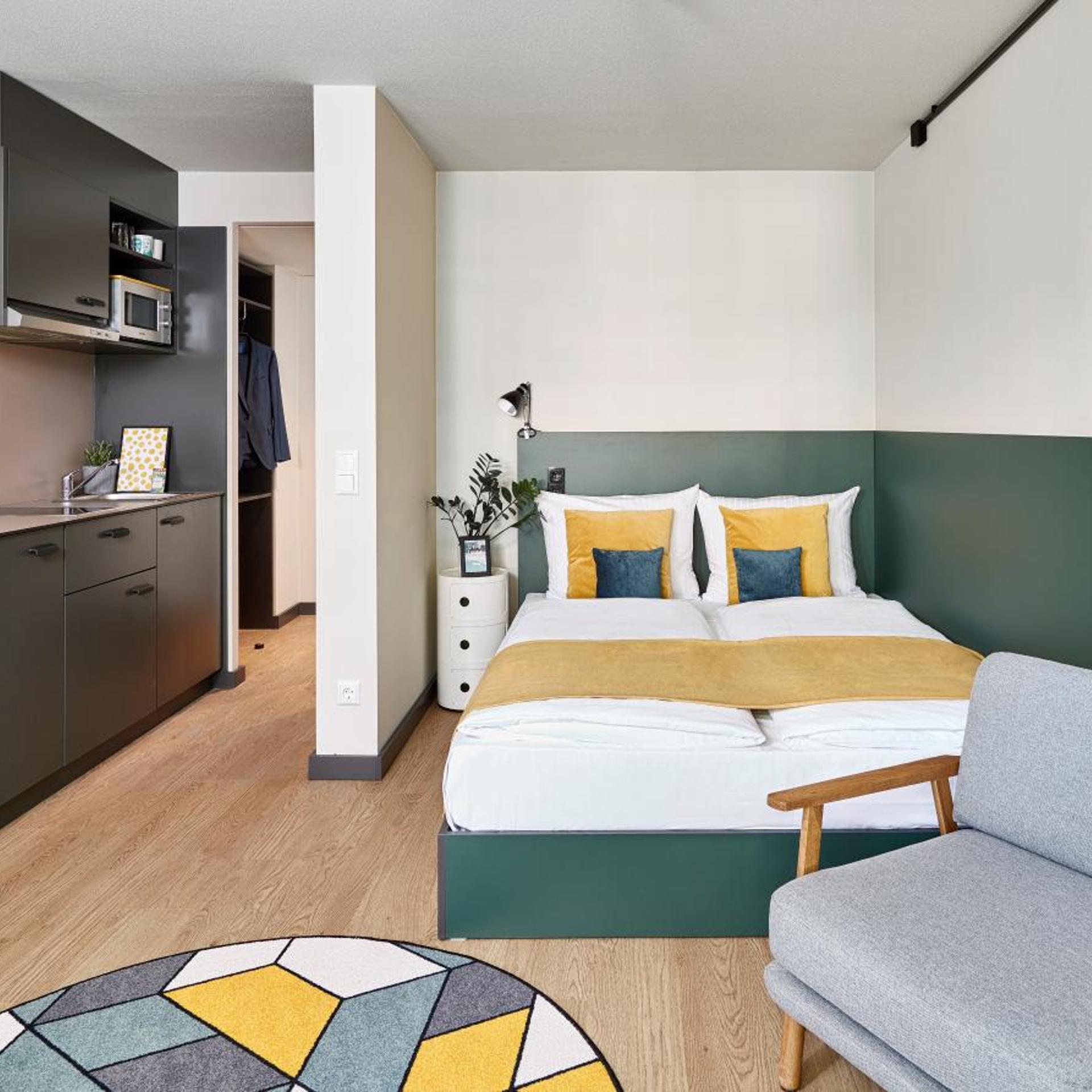 Deluxe, Apartment, Double Bed