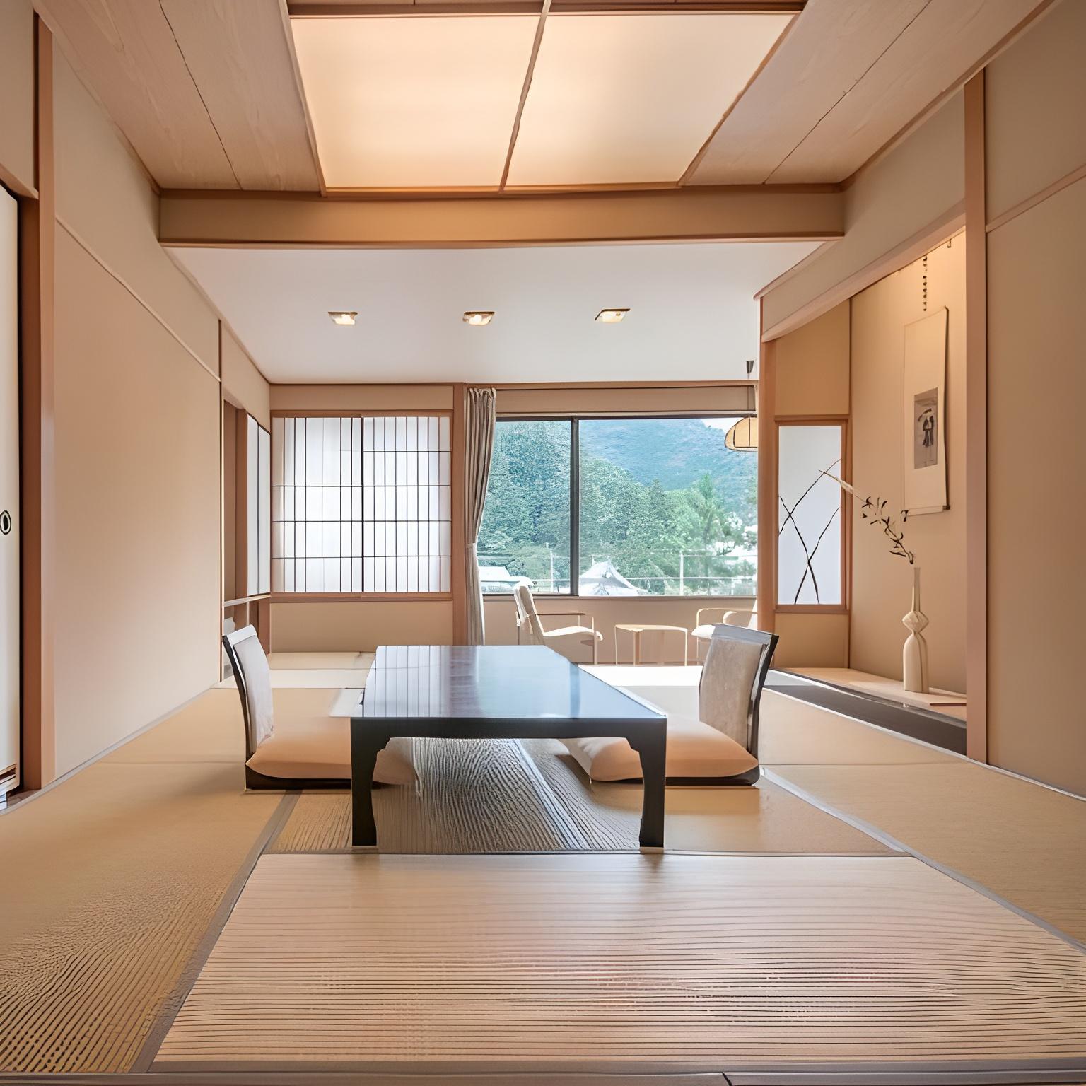 Japanese, Bright, Superior, Tatami, Terrace