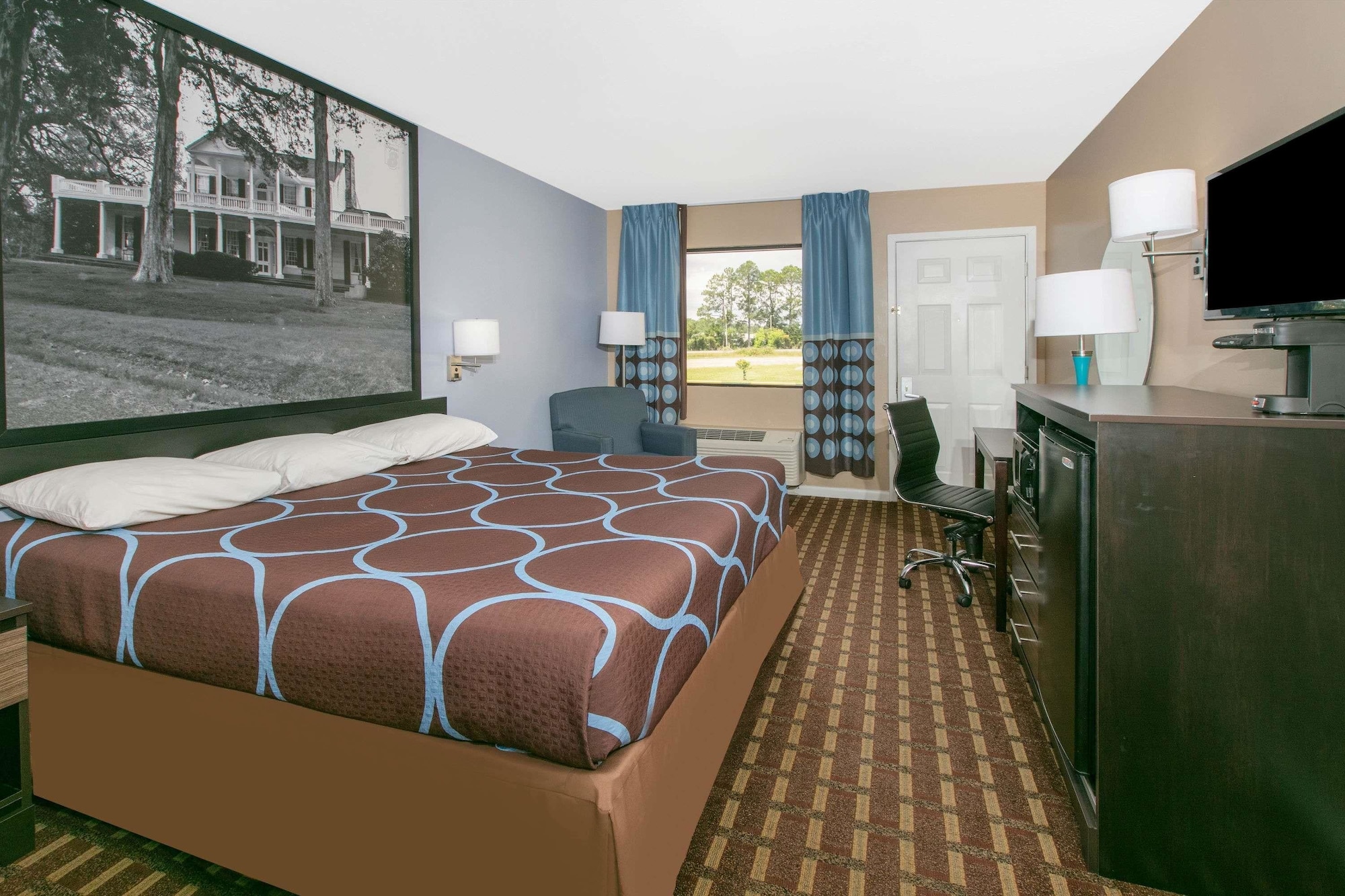 جناح استوديو سوبيريور بسرير كينج، Super 8 By Wyndham Ocean Springs Biloxi 2/4