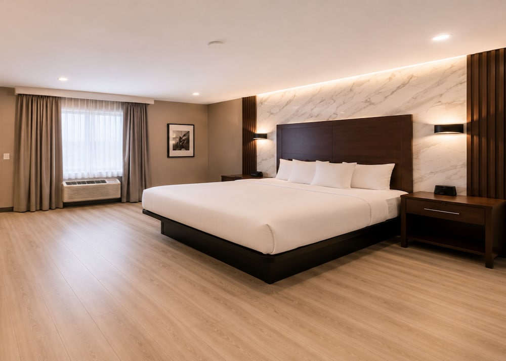 غرفة ديلوكس مفردة بسرير كوين للمدخنين، Hotel Pergola JFK Airport 2/4