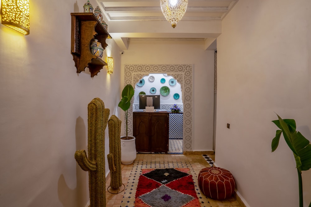 Lobby at Riad Ekla Boutique Hotel & SPA, MARRAKECH