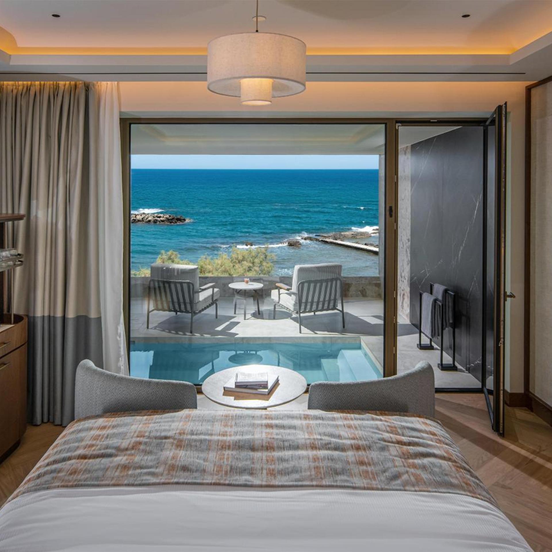 Grand, Deluxe, King Bed, Sea View, Private Pool