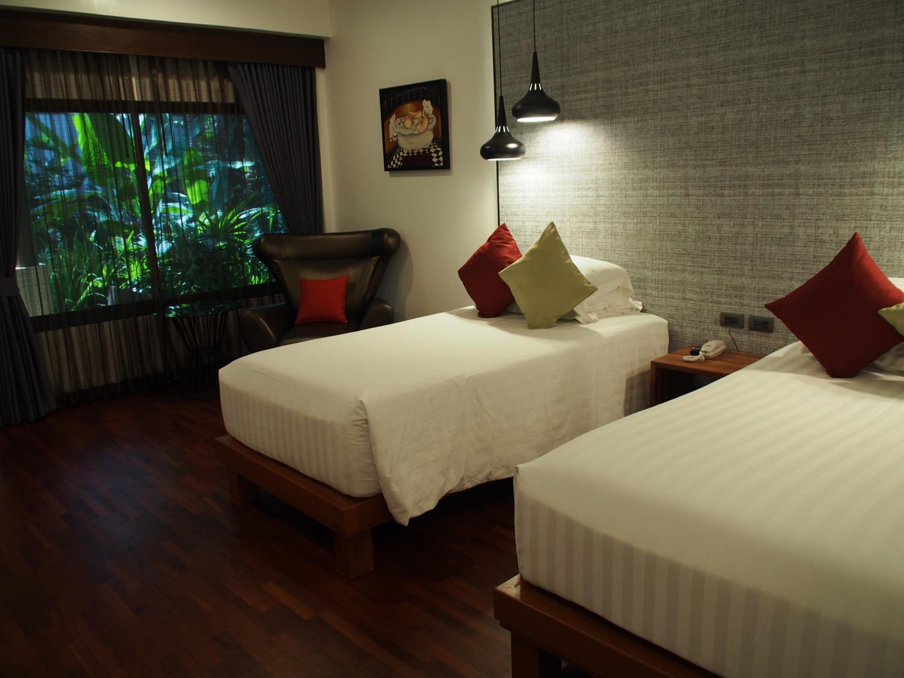 Standard, Twin Beds, Garden View
