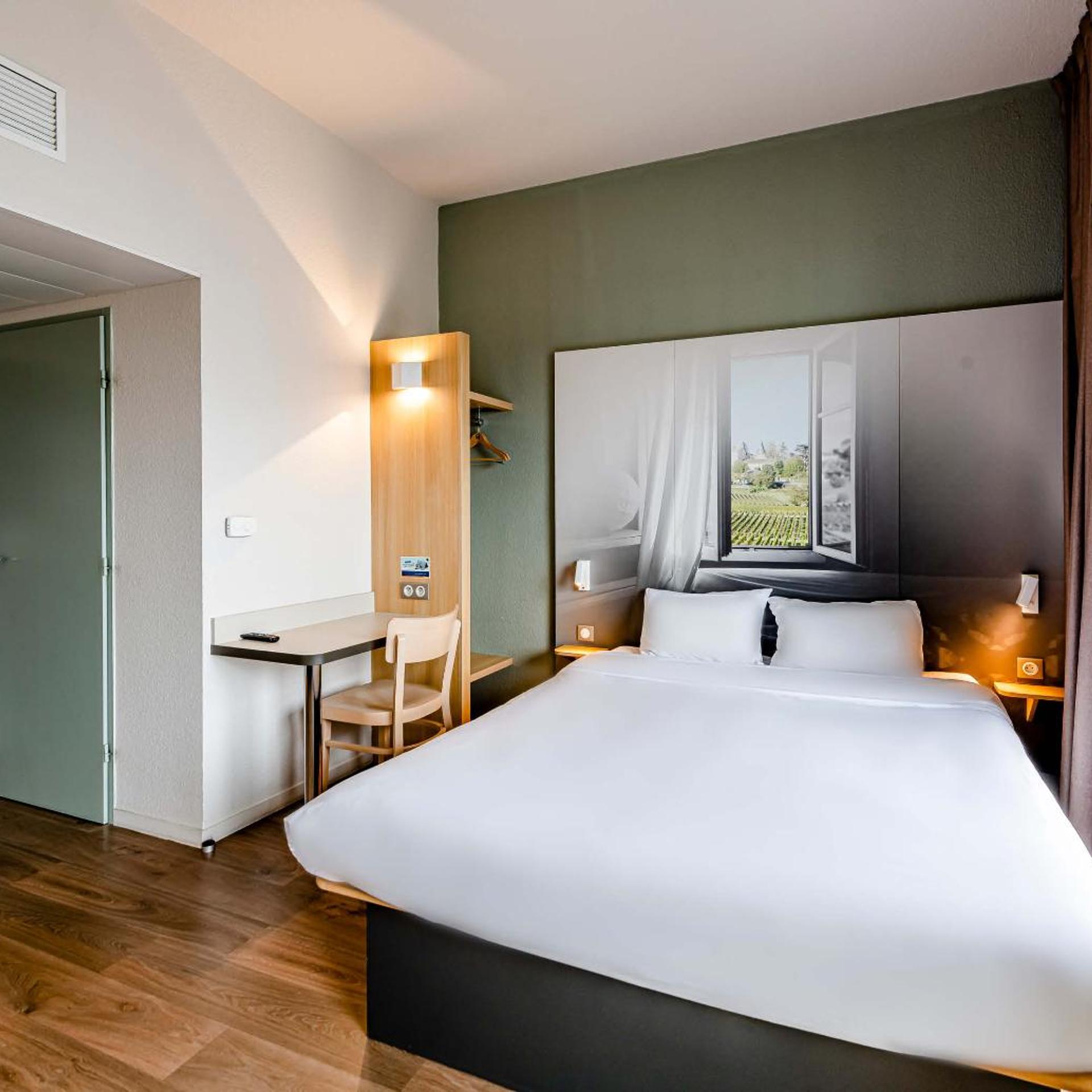 غرفة بسرير مزدوج، B&B HOTEL Bordeaux Est 3/10