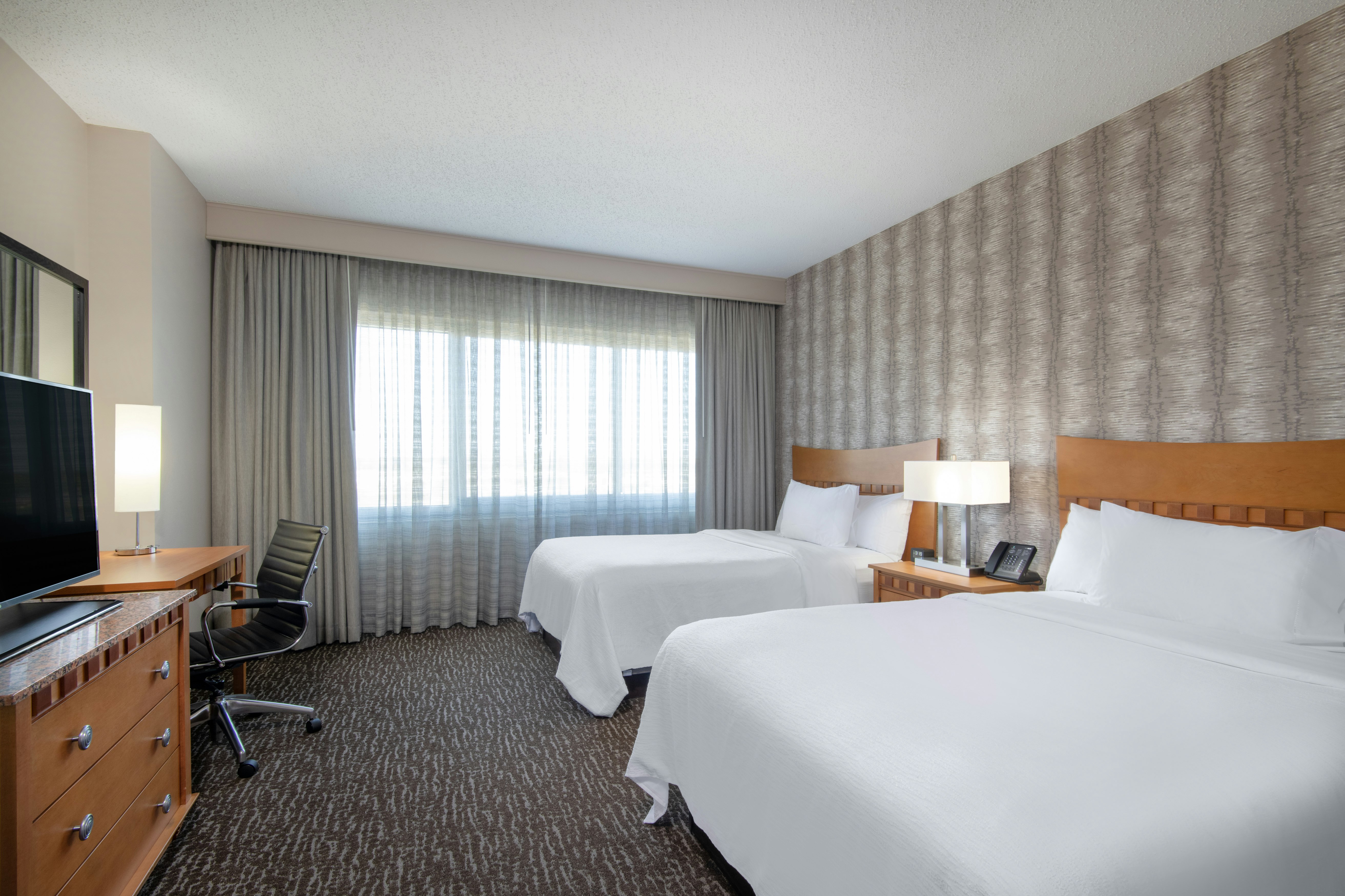 Suite, 2 Double Beds, Accessible