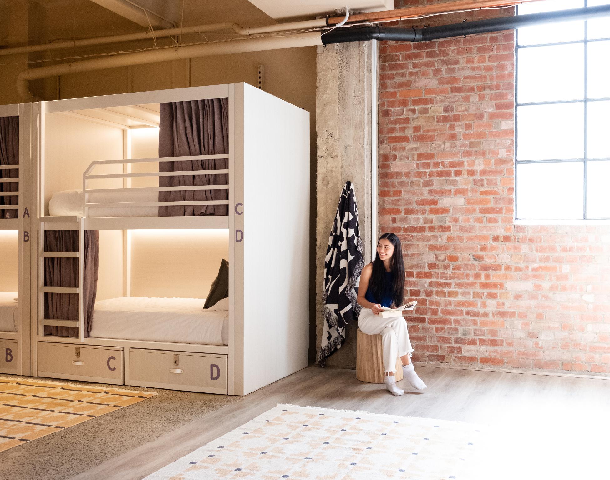FEMALE DORM, 6 BEDS