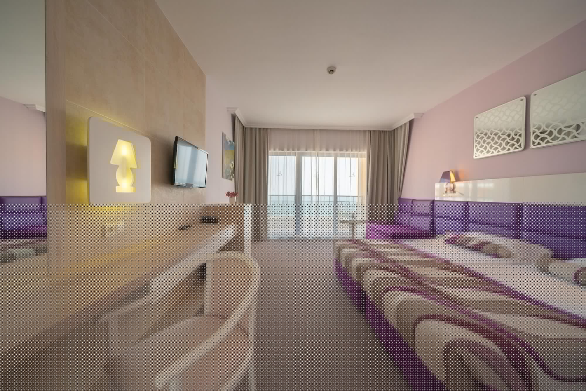 STANDARD, DOUBLE BED, SEA VIEW