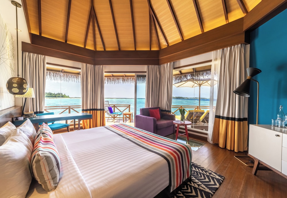 Overwater, Sunset, Villa, Double Bed