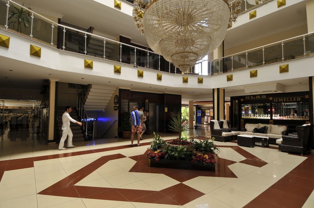 Lobby at First Class Hotel, ALANYA