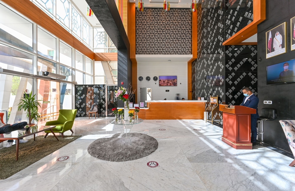 Lobby at Al Mansour Suites, DOHA