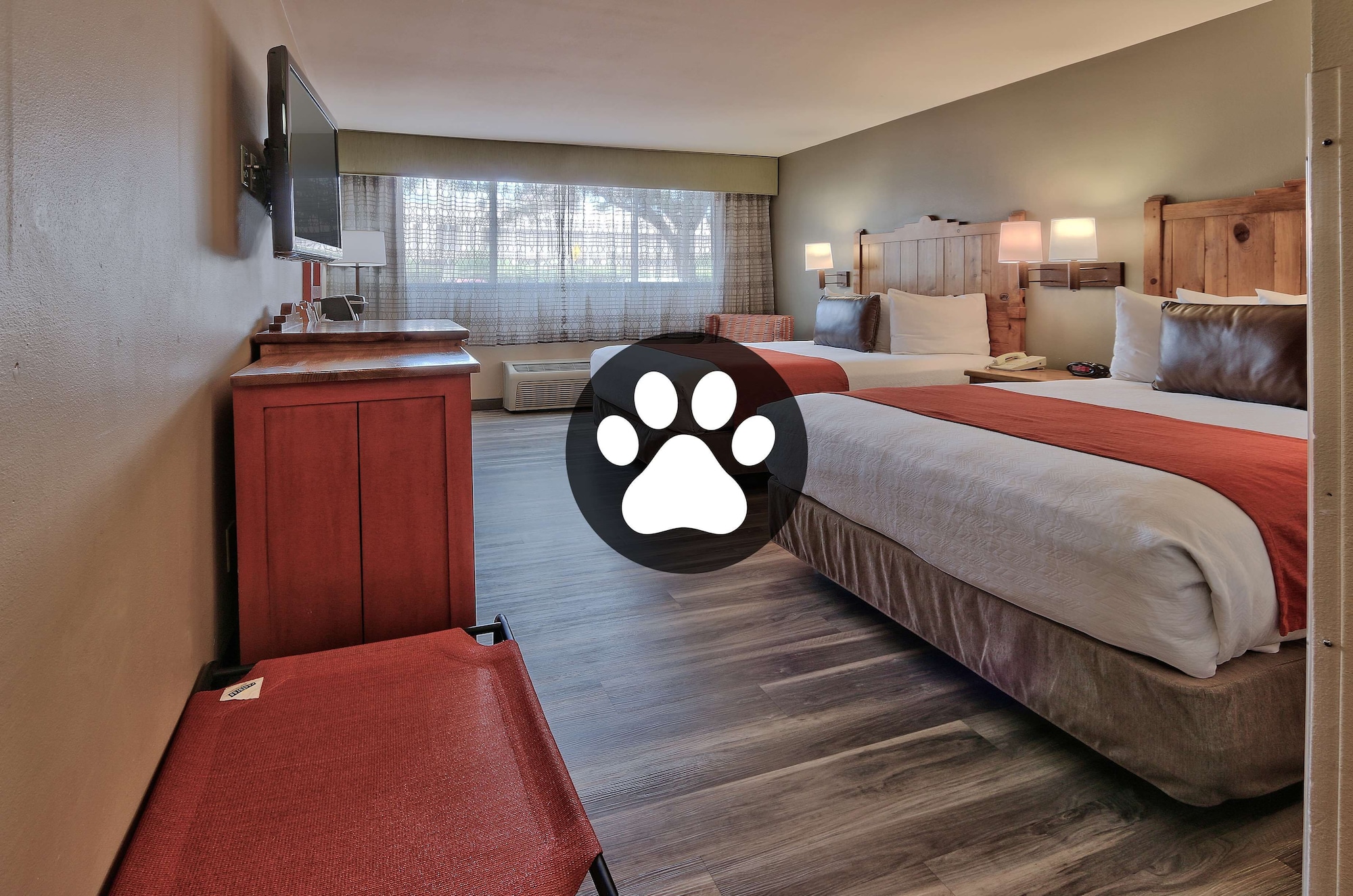 غرفة قياسية بسريرين كوين يُسمح فيها بالحيوانات الأليفة، Best Western Plus Rio Grande Inn 5/10