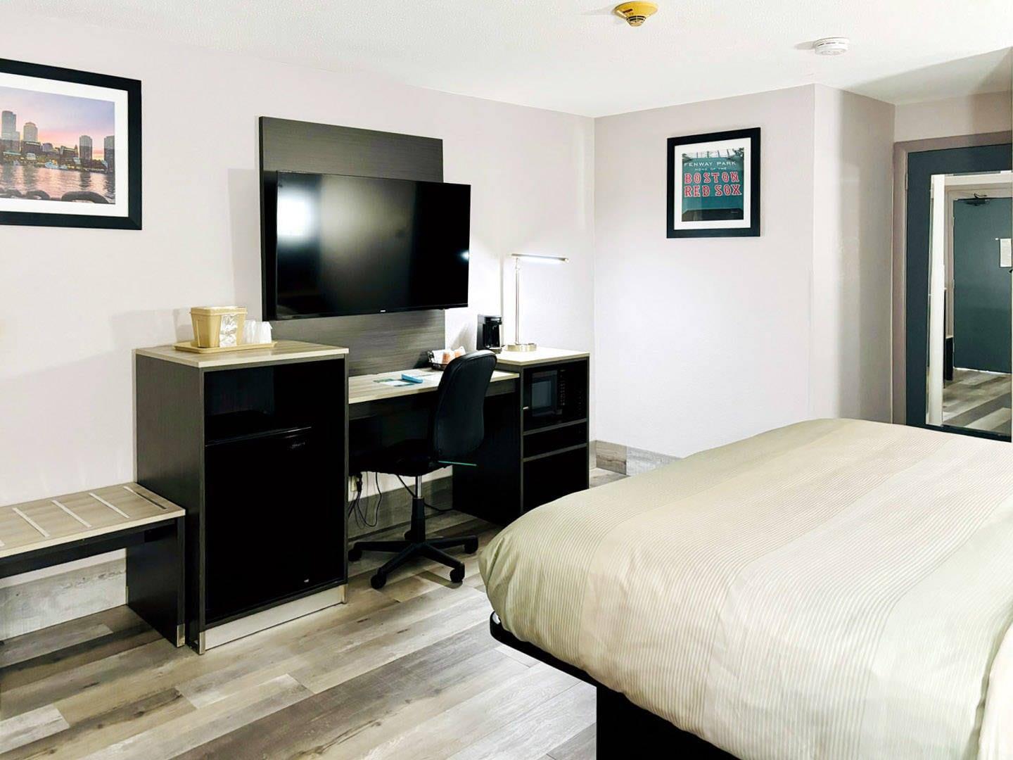 غرفة بسرير كينج، Quality Inn Raynham - Taunton 3/4