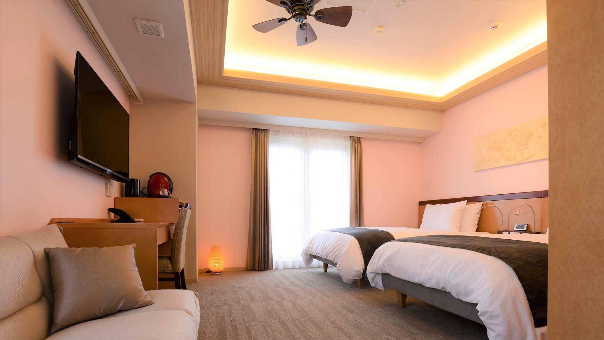 Deluxe, Twin Beds, City View, New Building