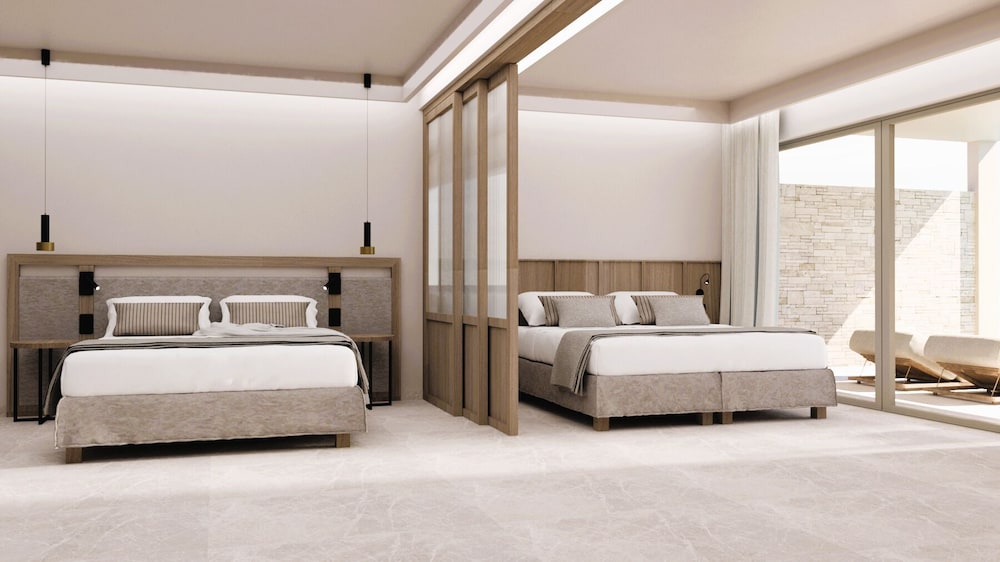 Junior Suite, 2 Double Beds, Sofa, Plunge Pool