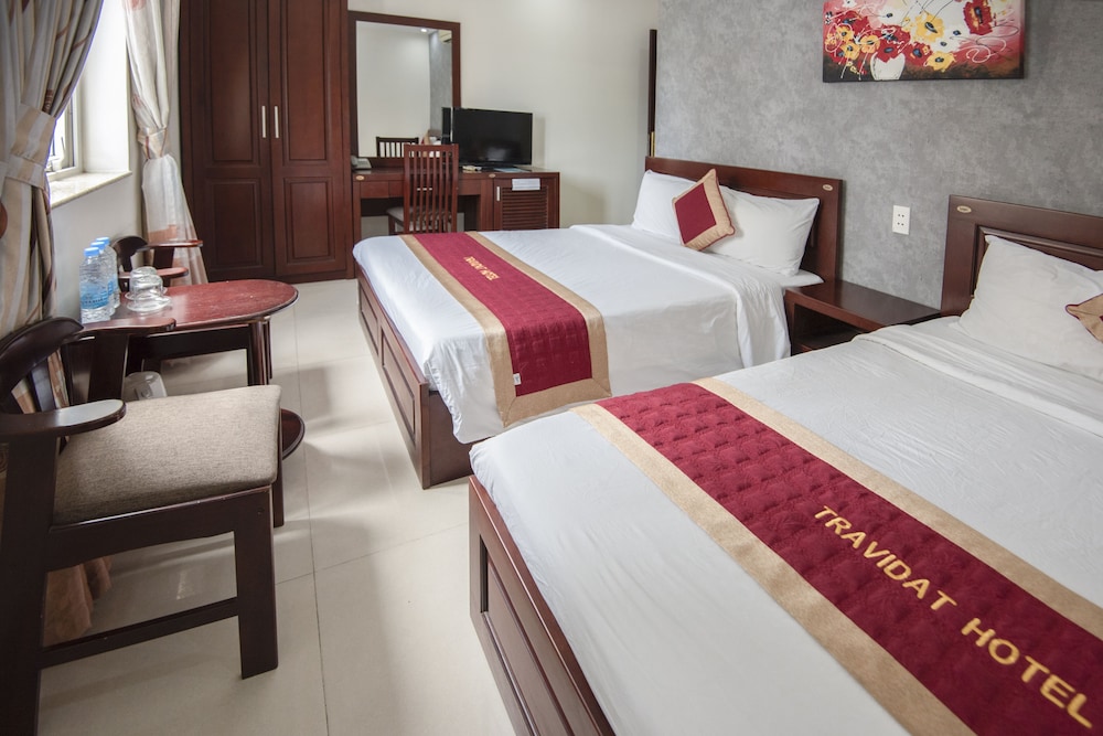غرفة ديلوكس بسريرين مزدوجين بإطلالة على المدينة، Da Nang Port Hotel 4/5