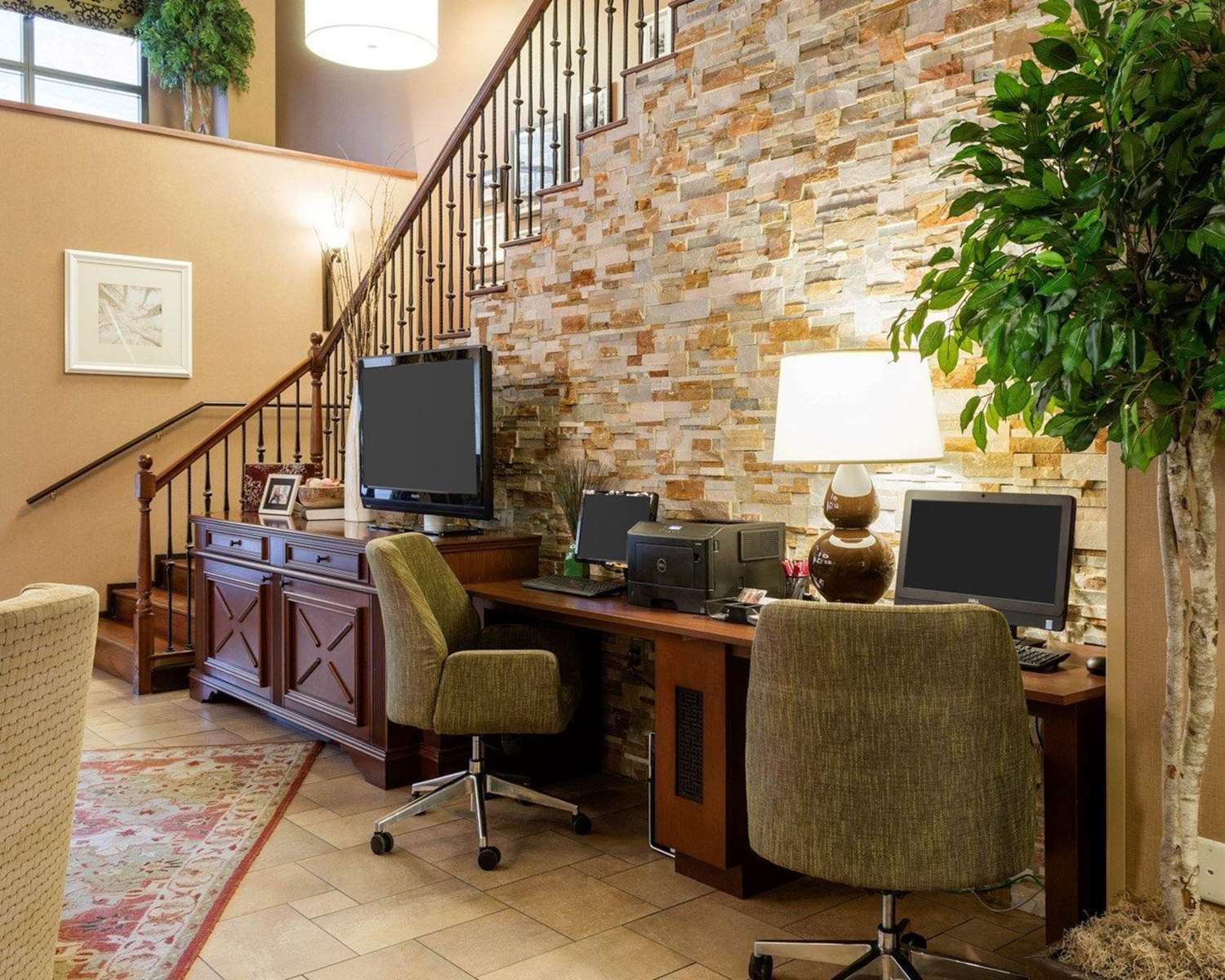 work area