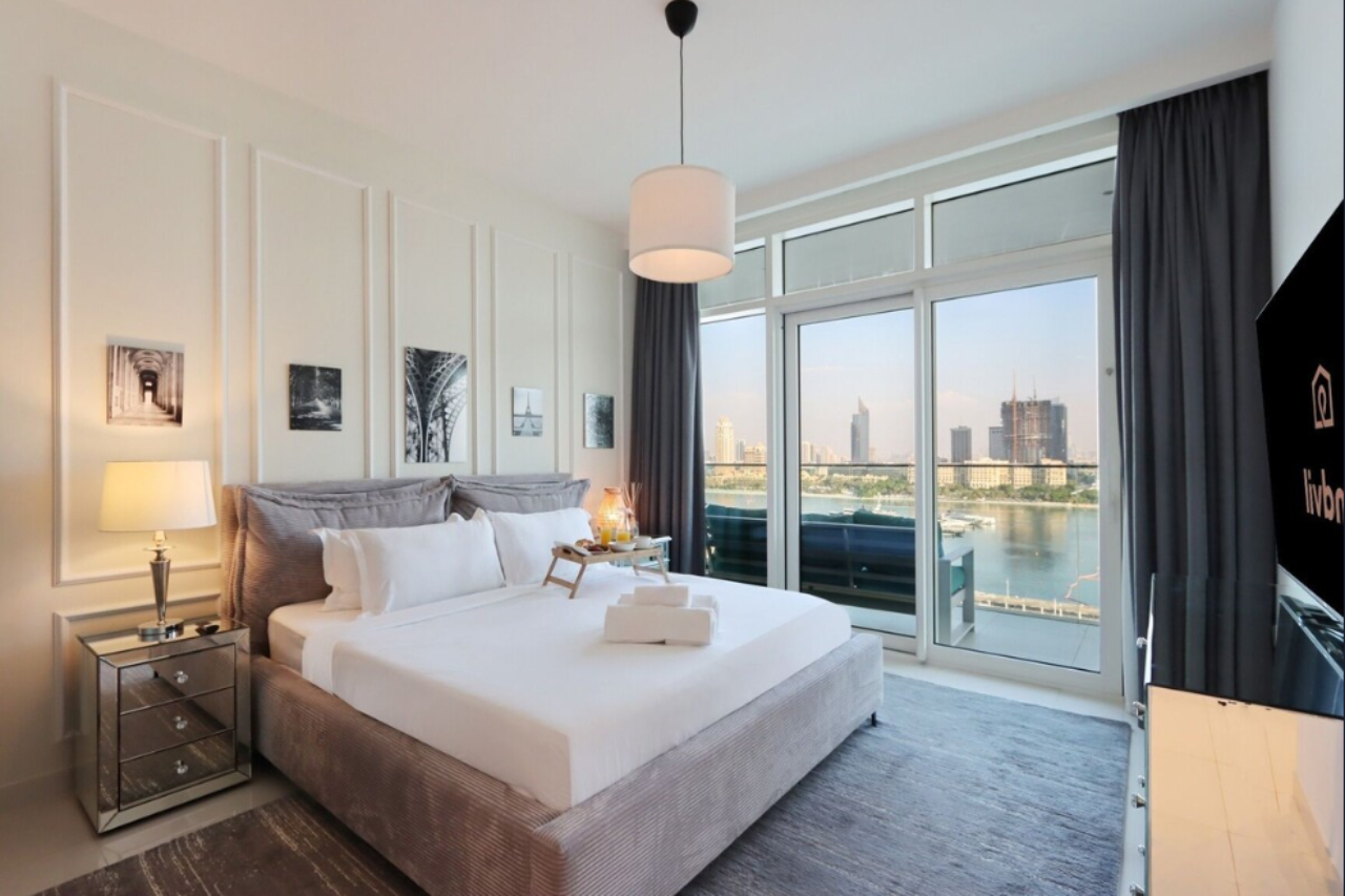 Room at 2BR Beachfront Living, Stunning Marina Views, DUBAI