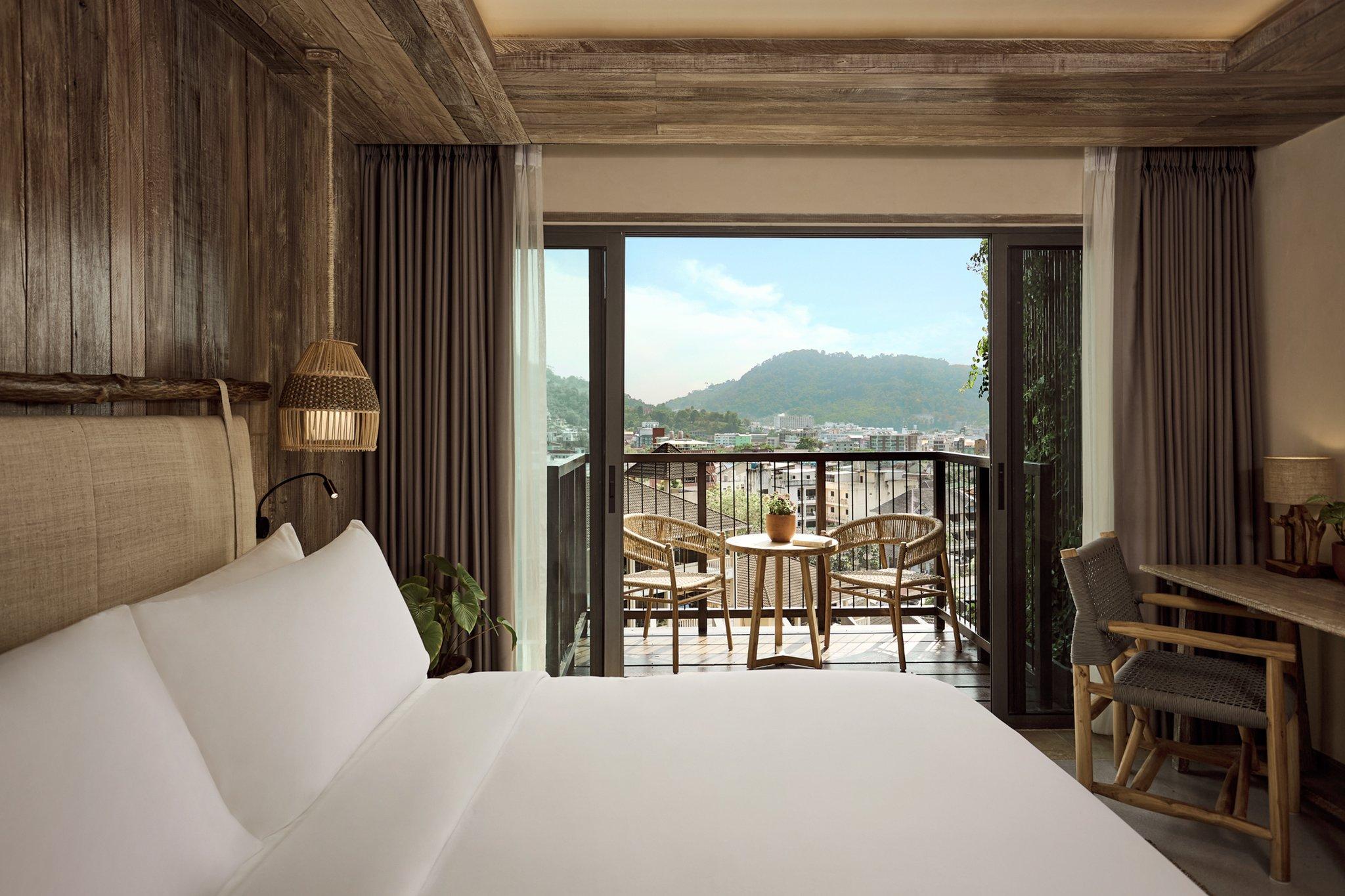 غرفة بريميوم بسرير مزدوج بإطلالة على المدينة، Dinso Resort 5/7