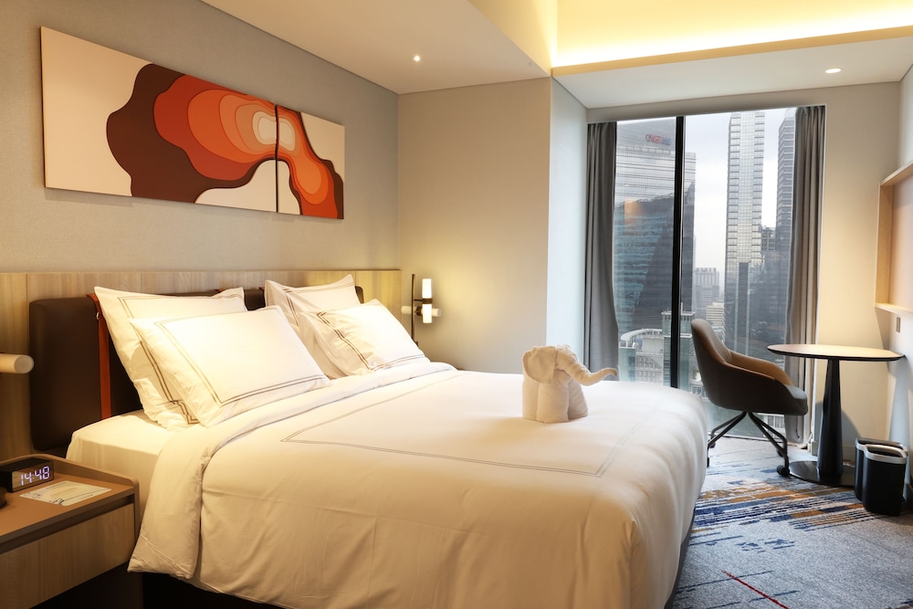 2 Bedrooms, Swiss Advantage, Apartment, 2 Double Beds، Swissotel Living Jakarta Mega Kuningan 3/6