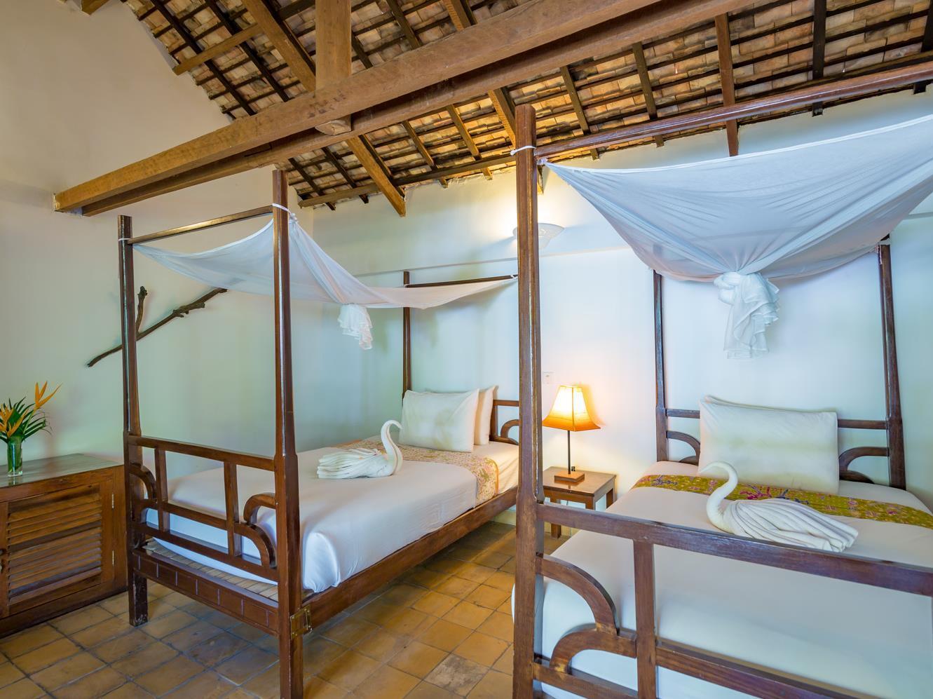 Semi Room, Deluxe, 2 Semi Double Beds، Sambor Village Hotel 2/3