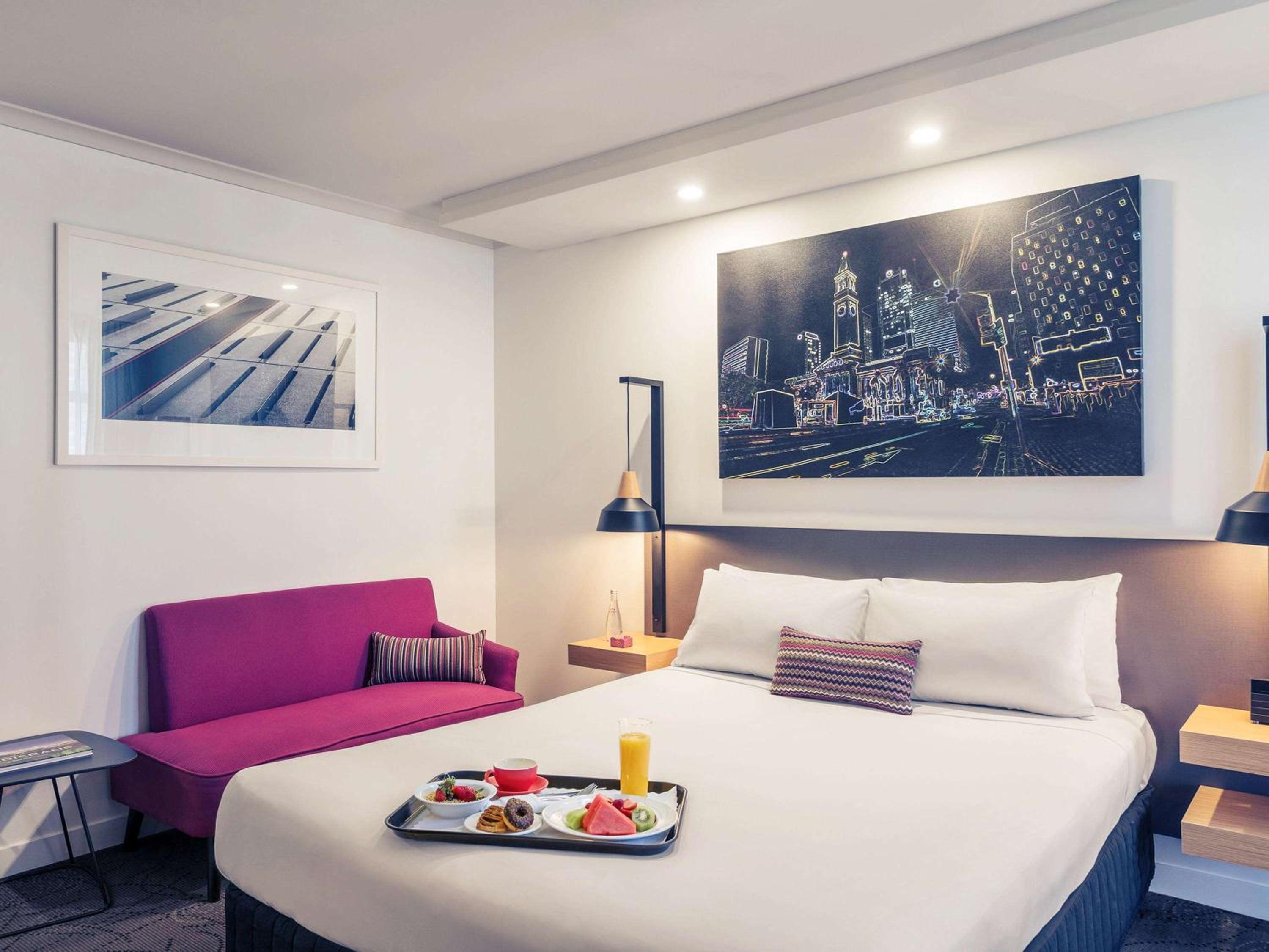 غرفة بريفيليج بسرير كينج وسرير كوين، Mercure Brisbane King George Square 3/9