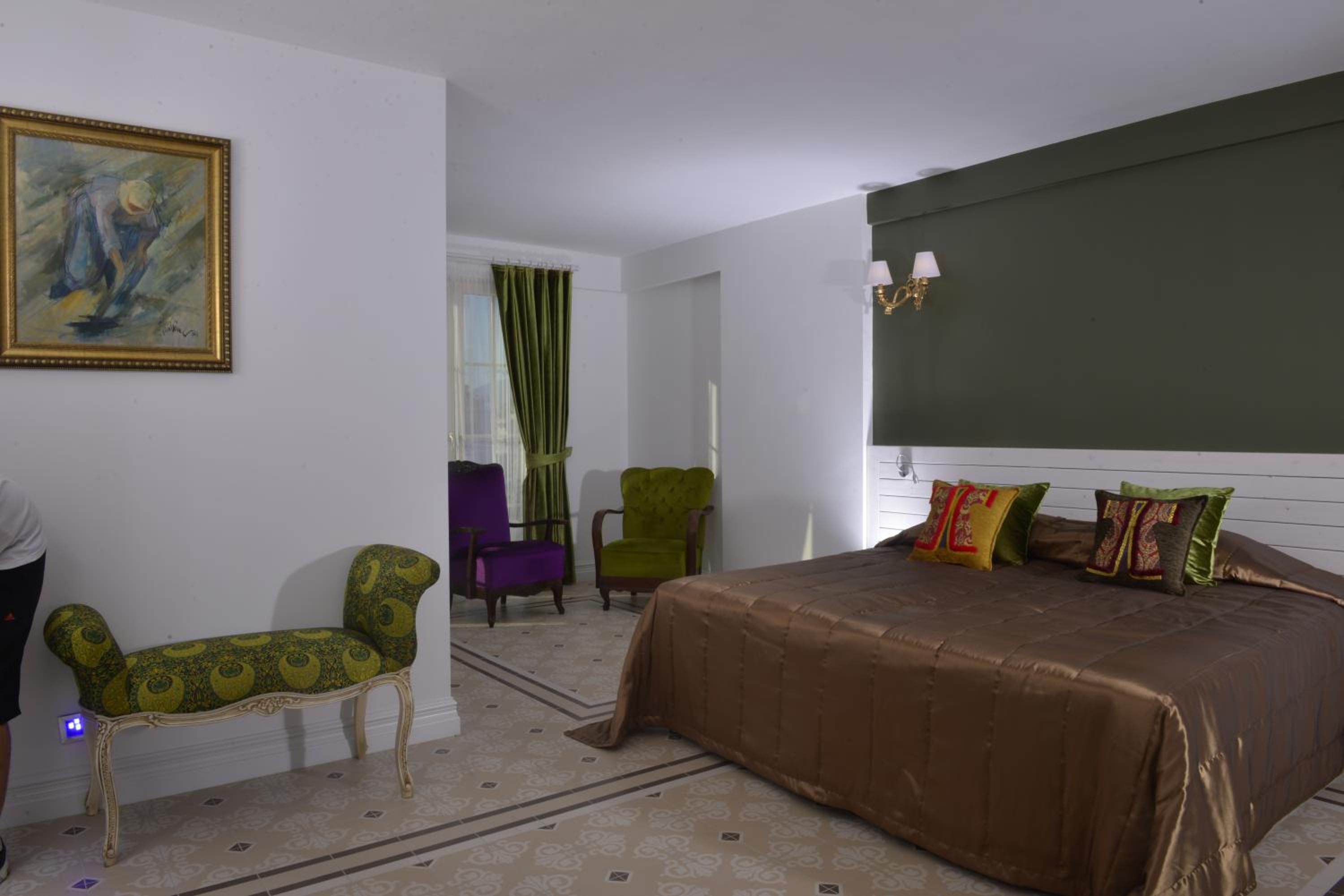 Deluxe, Double or Twin Bed, Sauna