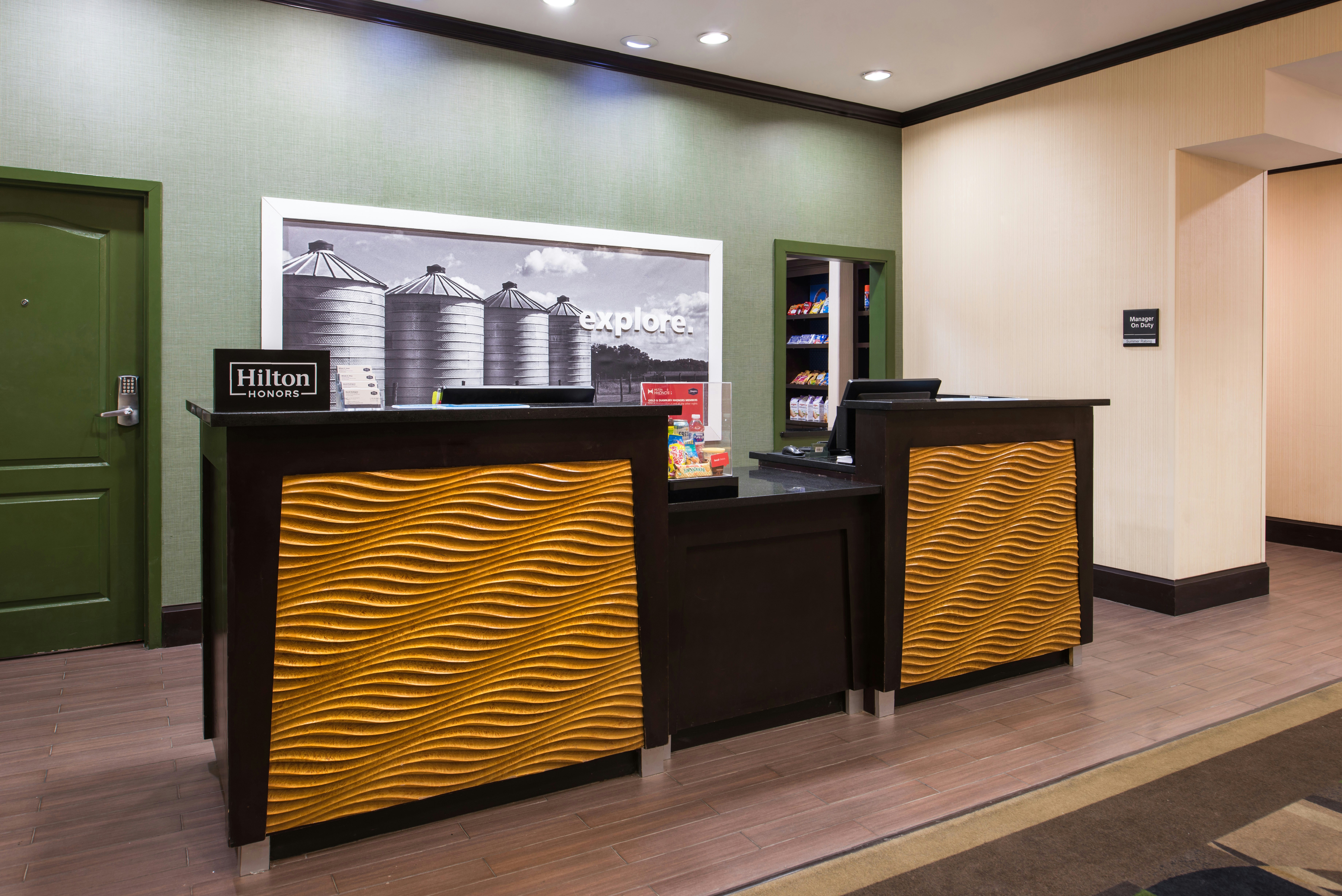 Lobby at Hampton Inn & Suites Big Spring, BIG SPRING - TX