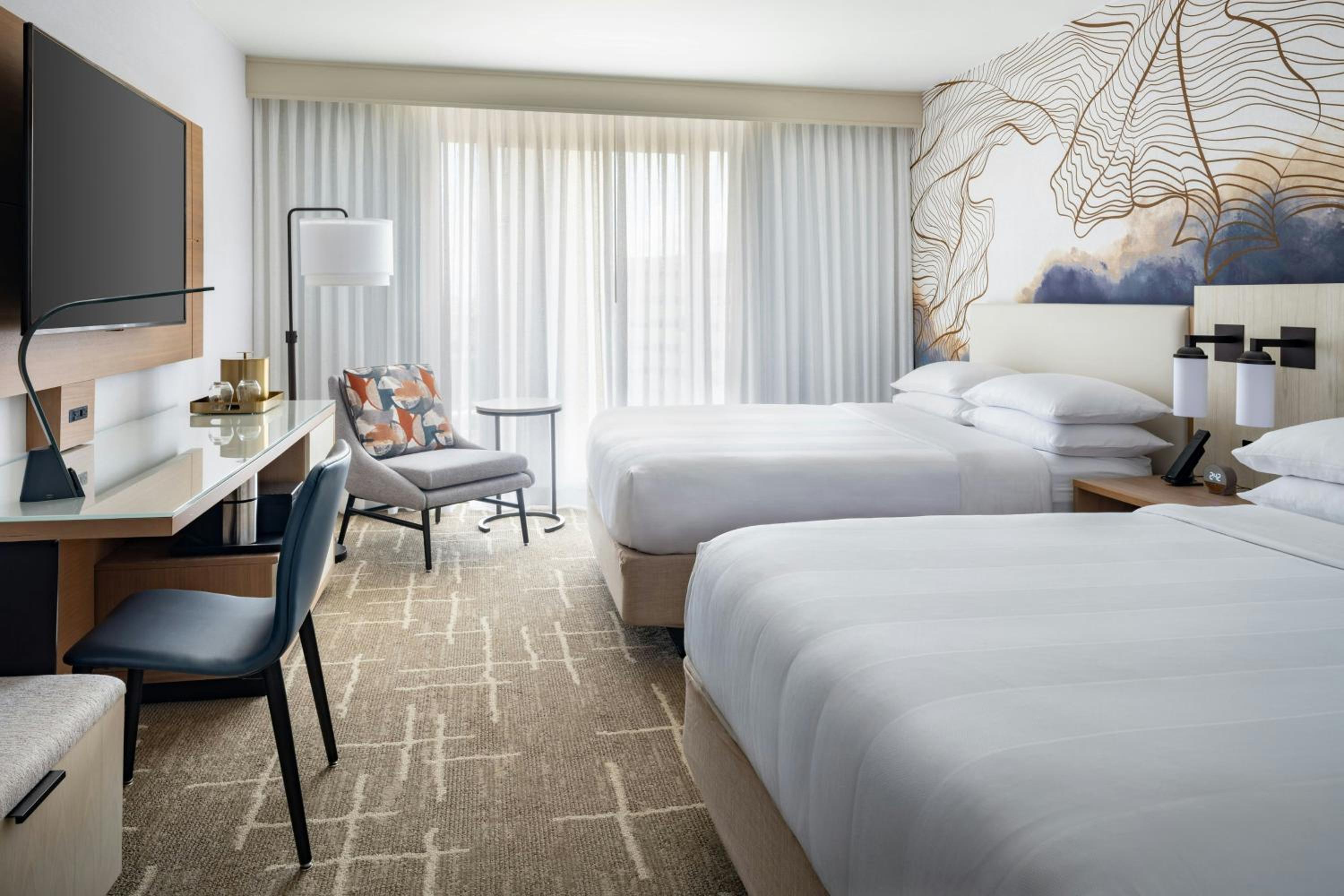 Renovated, Guest Room, 2 Queen Beds